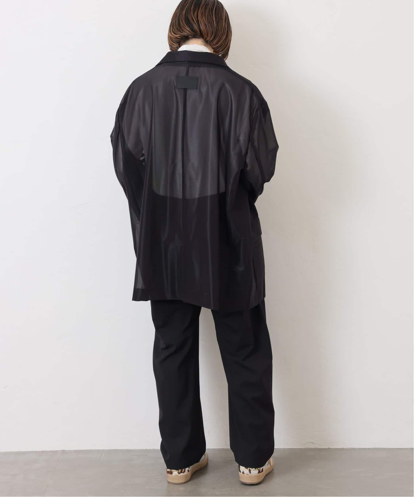 予約》ライトツイル タックテーパーパンツ（スラックス）｜journal