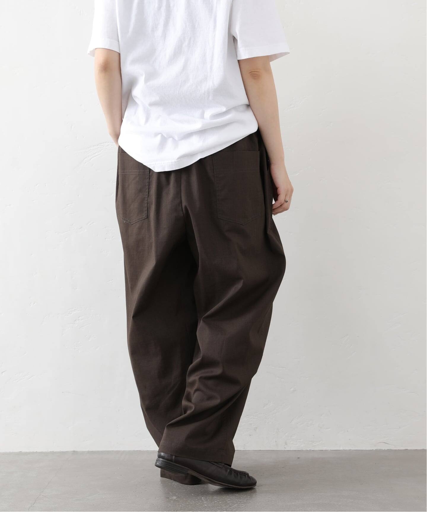 予約》ラミートロピカル イージーパンツ（スラックス）｜journal