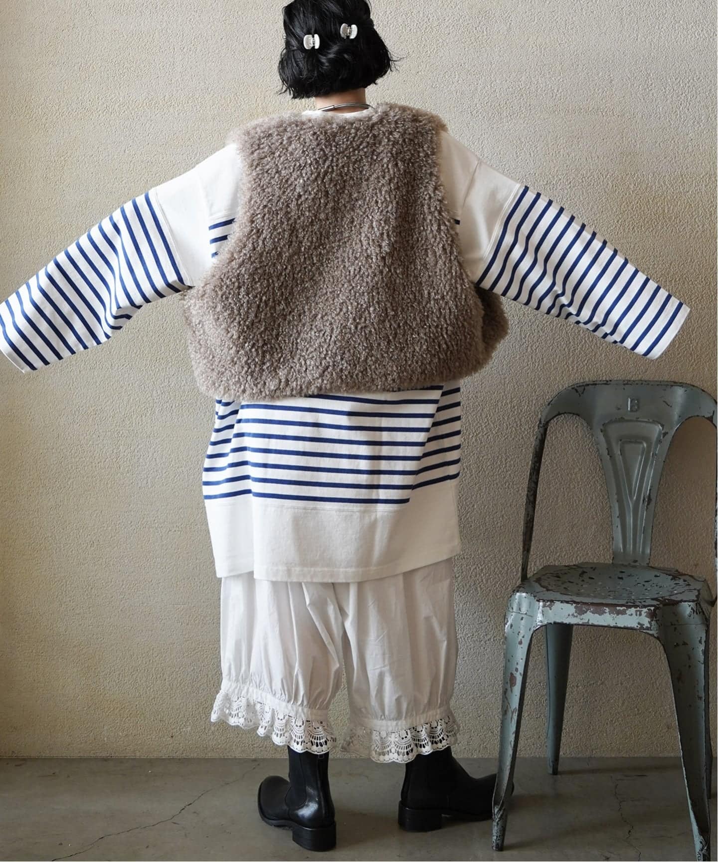 ポプリン レースパンツ（その他パンツ）｜journal standard luxe