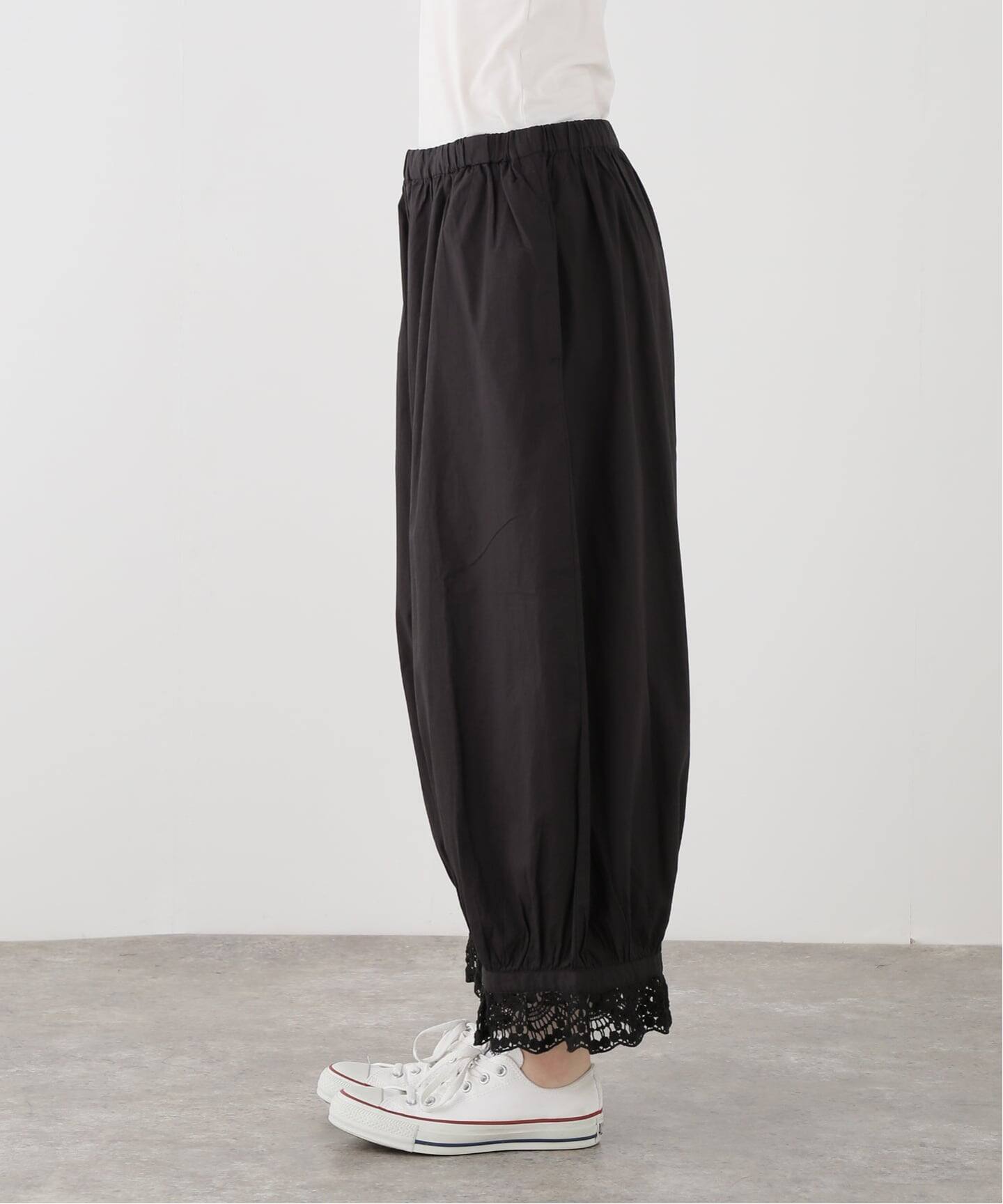 ポプリン レースパンツ（その他パンツ）｜journal standard luxe