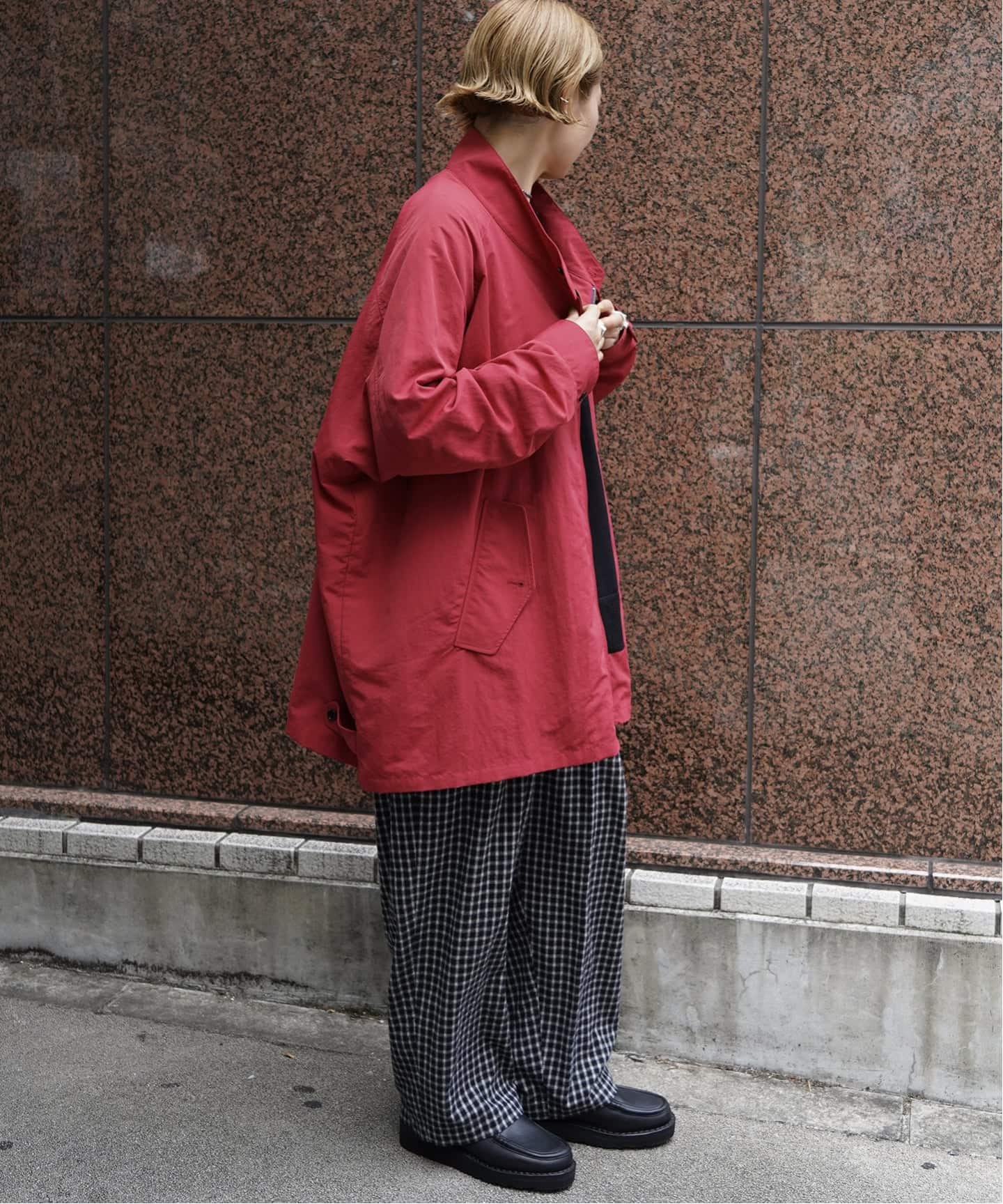 シャギーチェック イージーパンツ（その他パンツ）｜journal standard