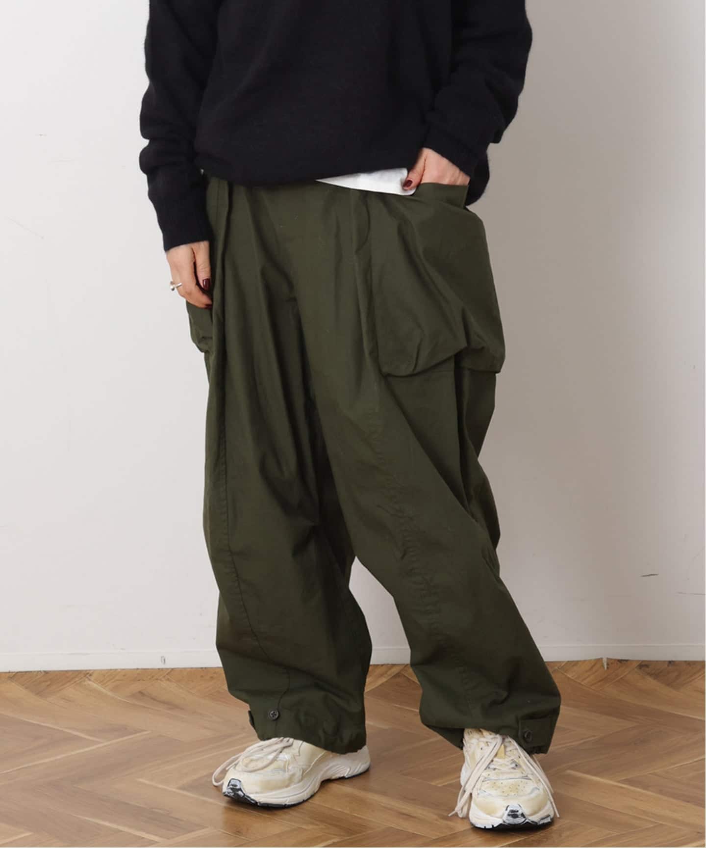 【JOURNAL STANDARD LUXE】Beau’sCLOSEパンツカーキ 予約》リップストップ カーゴパンツ（カーゴパンツ）｜journal