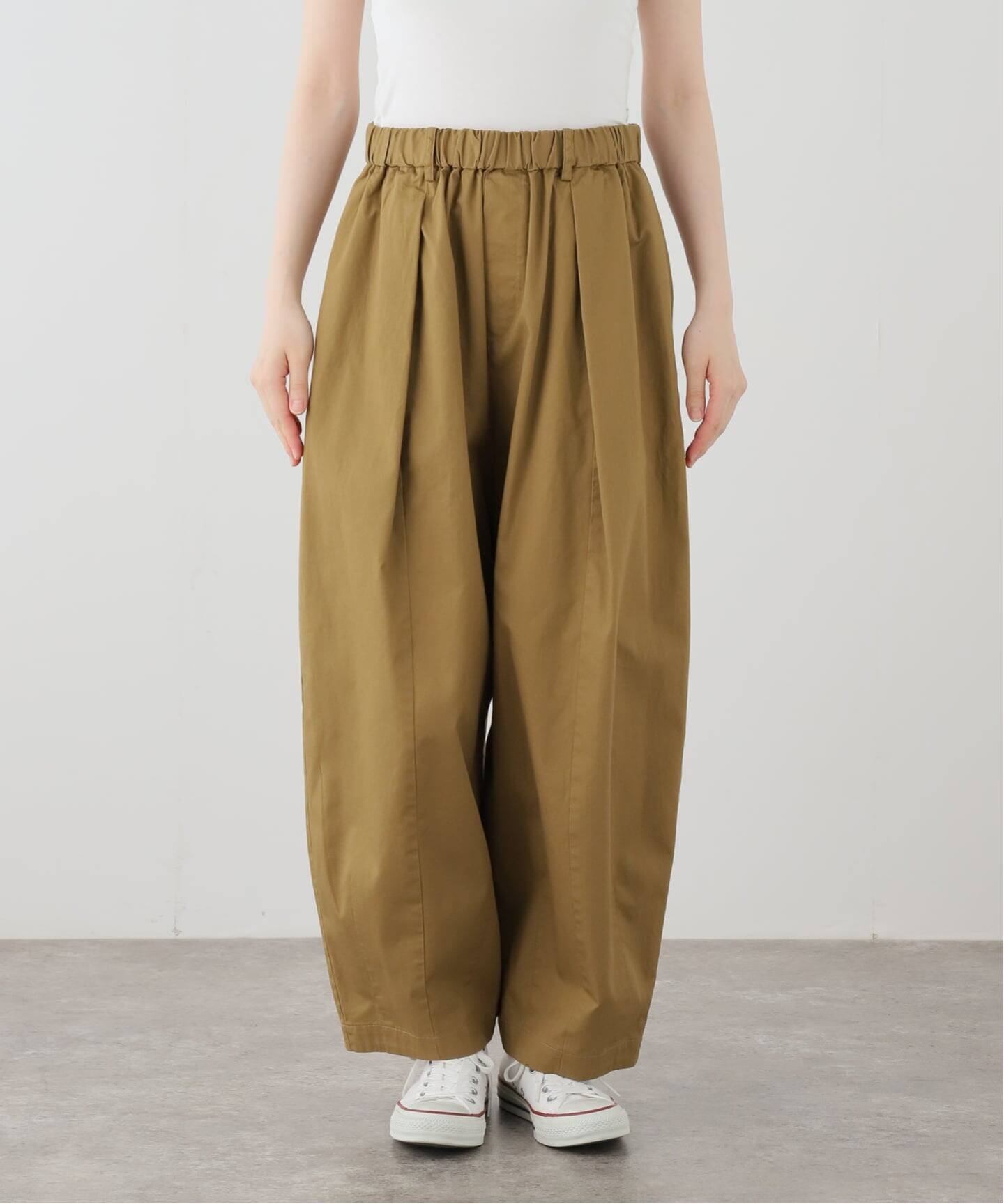 K*u様 19800円 js.luxe ツイルワッシャー　ビッグパンツ　ベージュ ツイル シームパンツ（その他パンツ）｜journal standard luxe