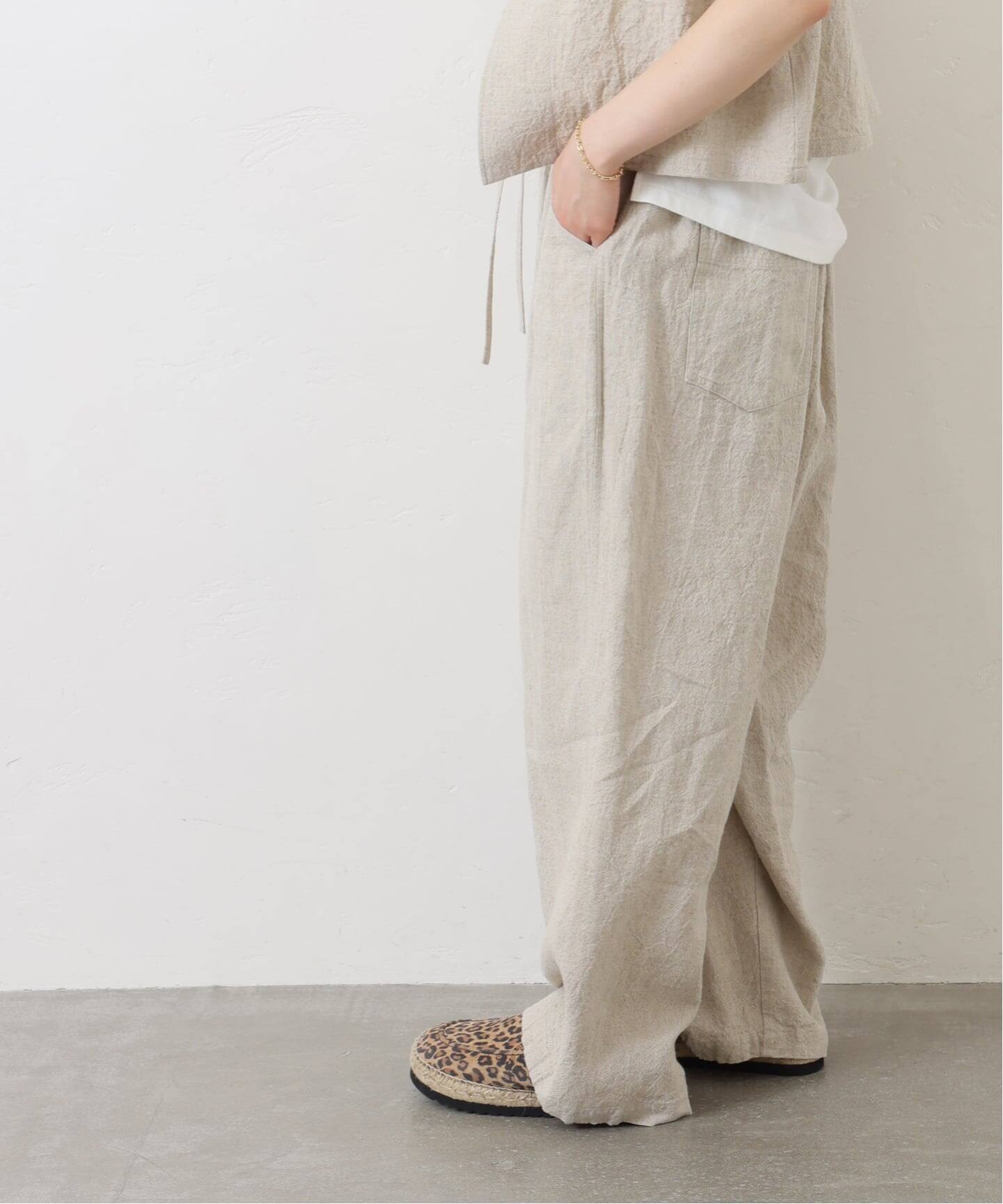 リネンキャンバス リターパンツ（その他パンツ）｜journal standard