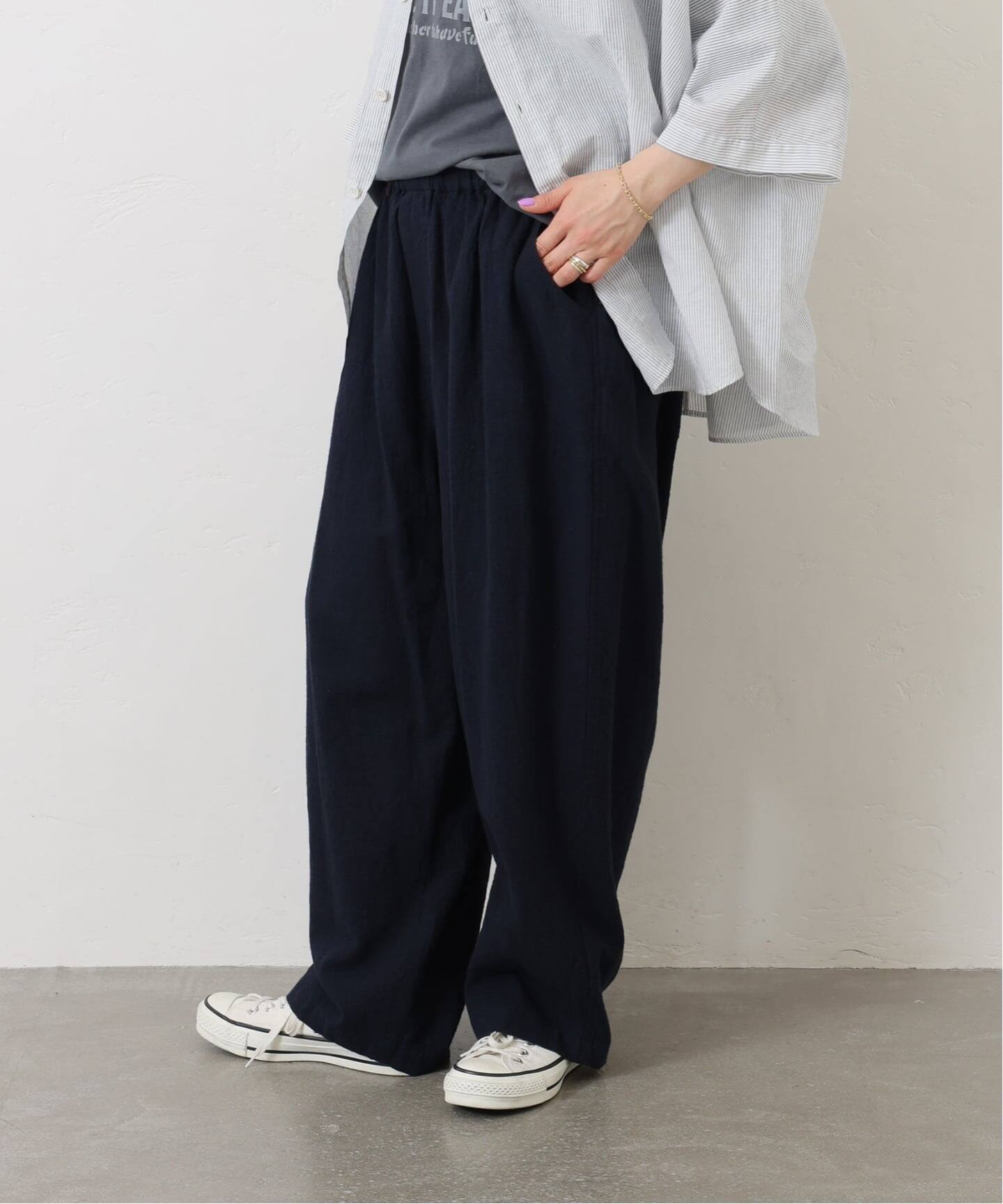 リネンキャンバス リターパンツ（その他パンツ）｜journal standard