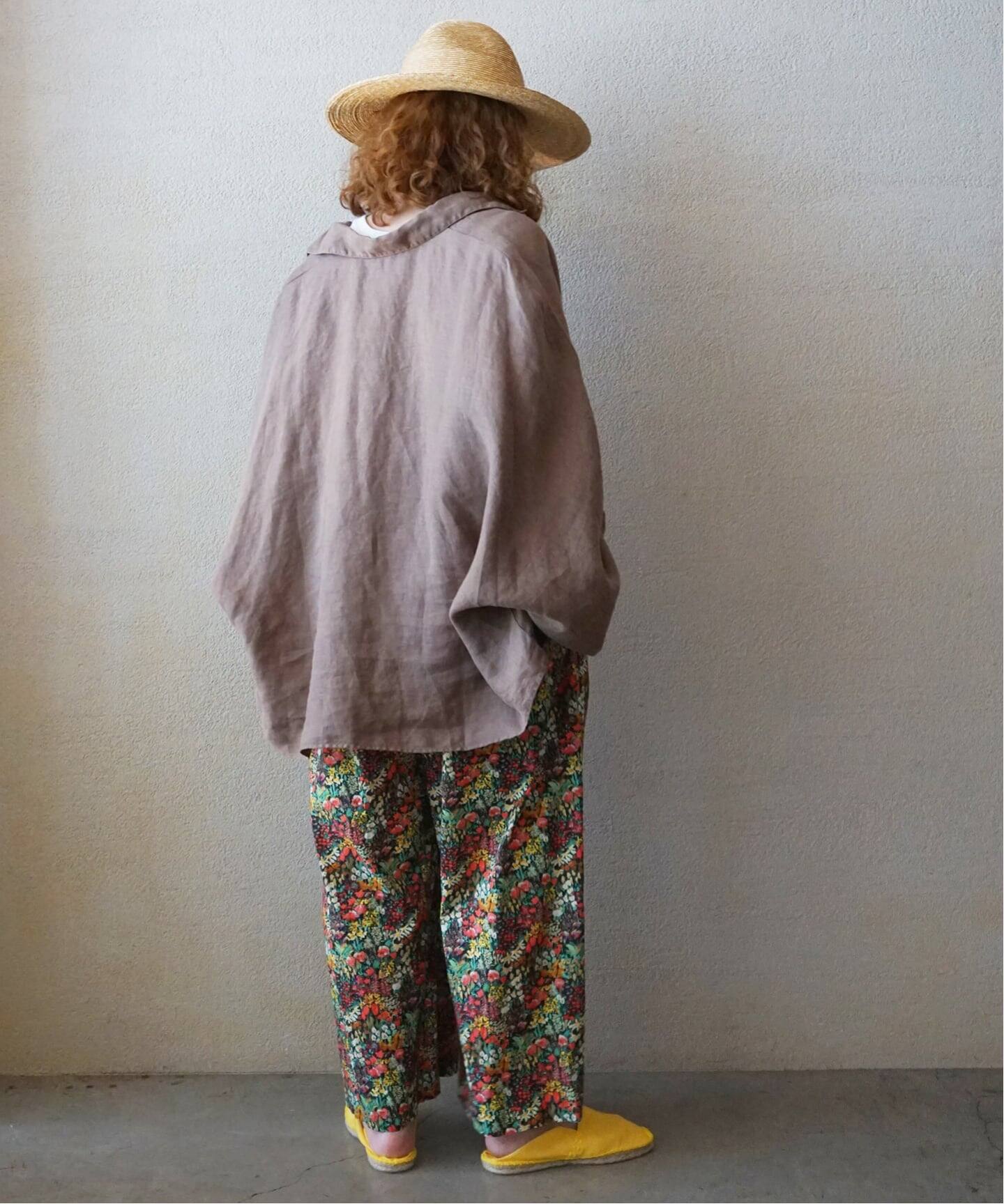リバティフラワー タックパンツ（その他パンツ）｜journal standard