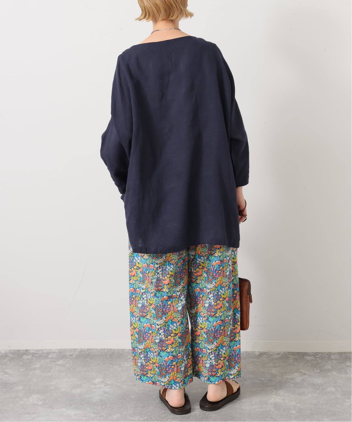 リバティフラワー タックパンツ（その他パンツ）｜journal standard