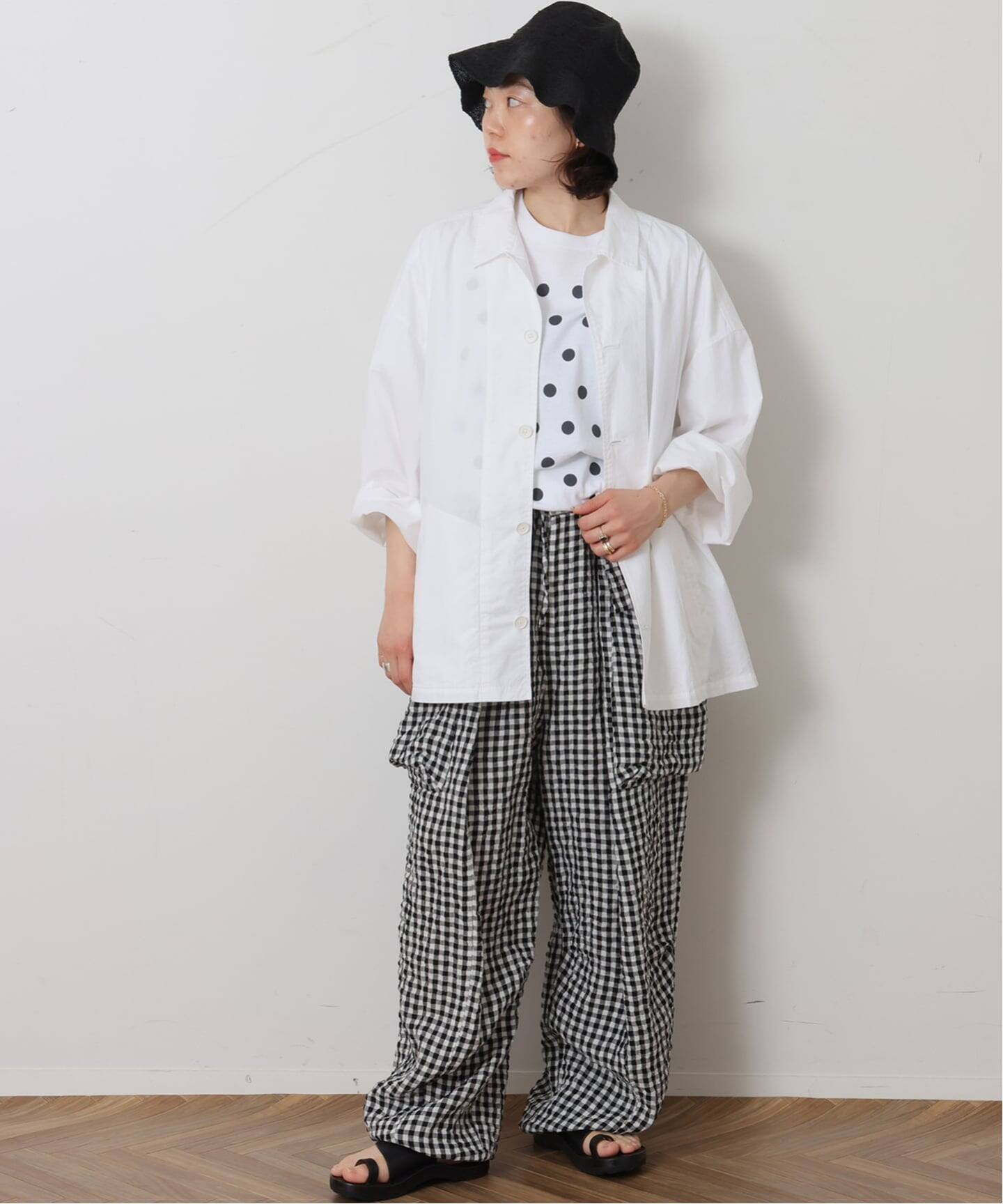 リネンチェック カーゴパンツ（カーゴパンツ）｜journal standard luxe