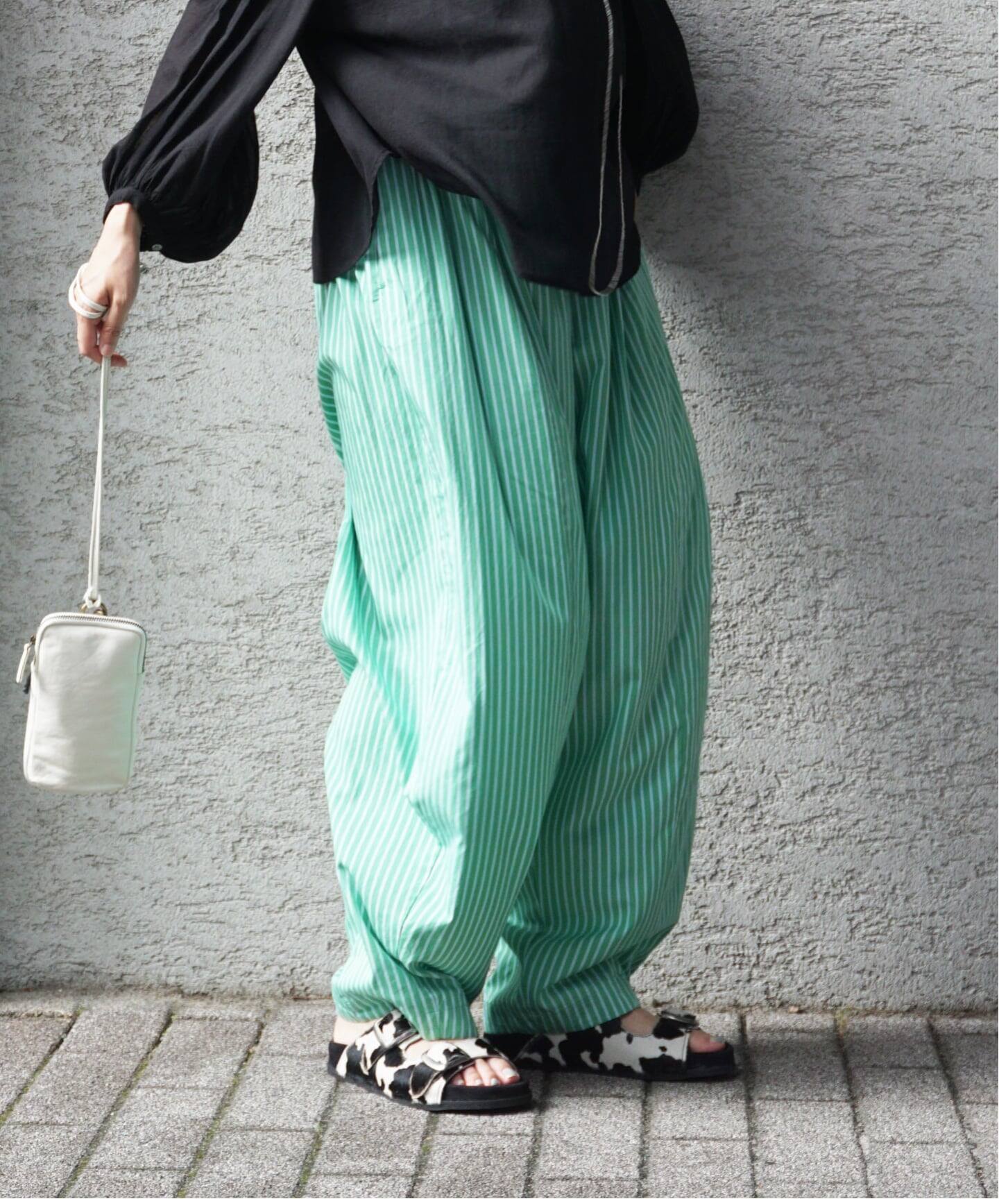 ストライプ カームパンツ（その他パンツ）｜journal standard luxe
