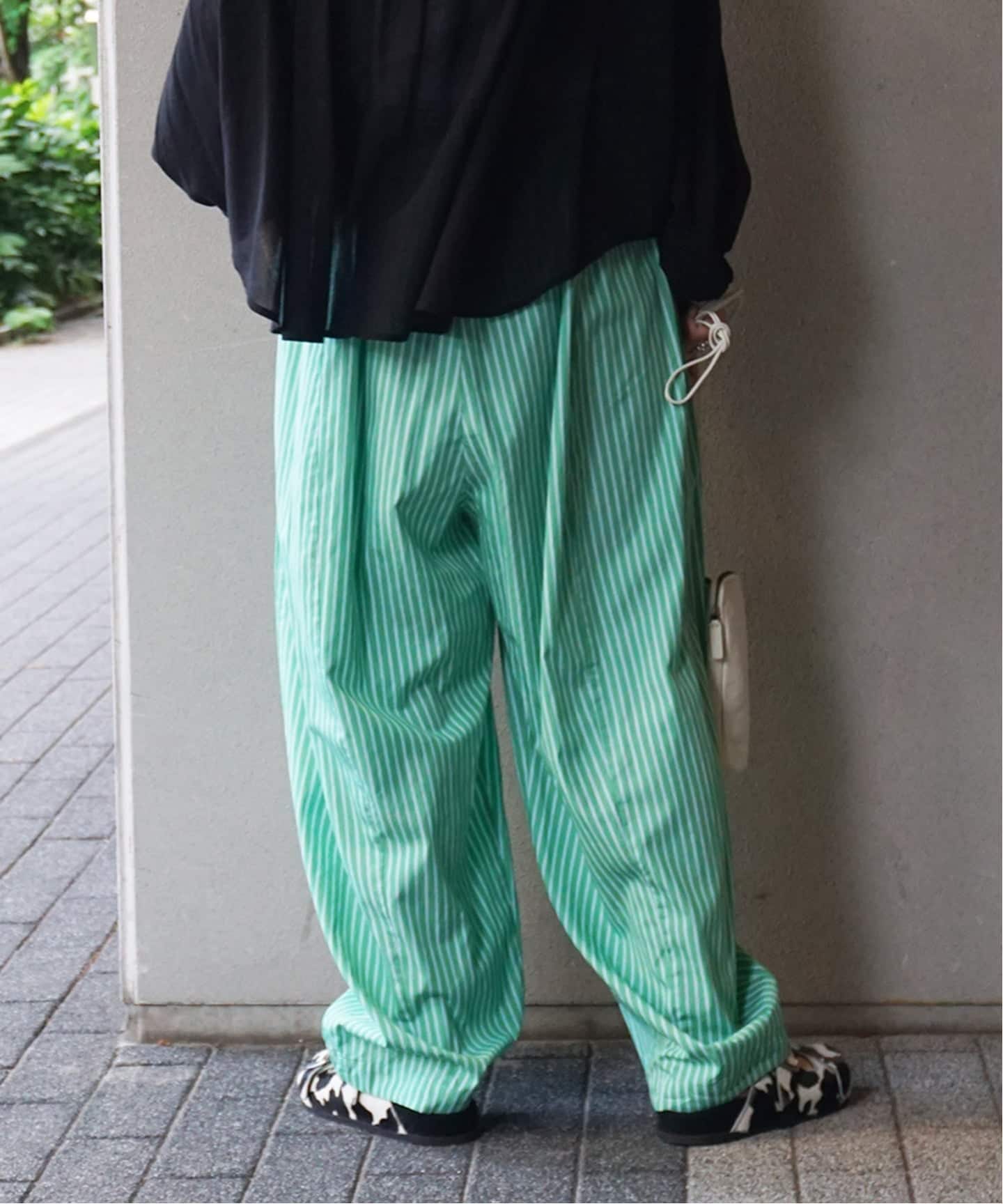 ストライプ カームパンツ（その他パンツ）｜journal standard luxe