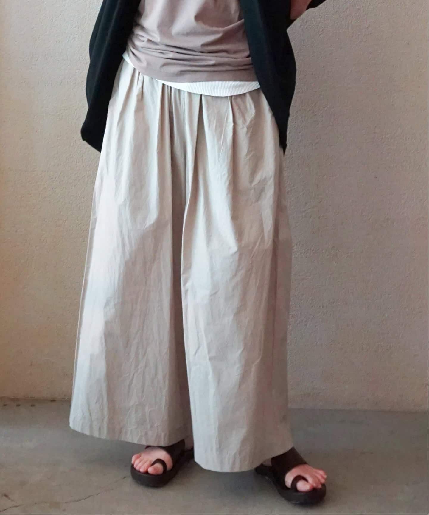 スジャータコットン タックパンツ（その他パンツ）｜journal standard