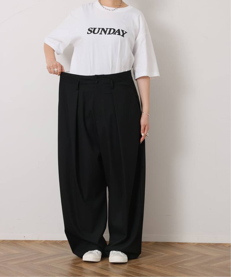 SUNDAY ハンサムワイドパンツ（その他パンツ）｜journal standard luxe 