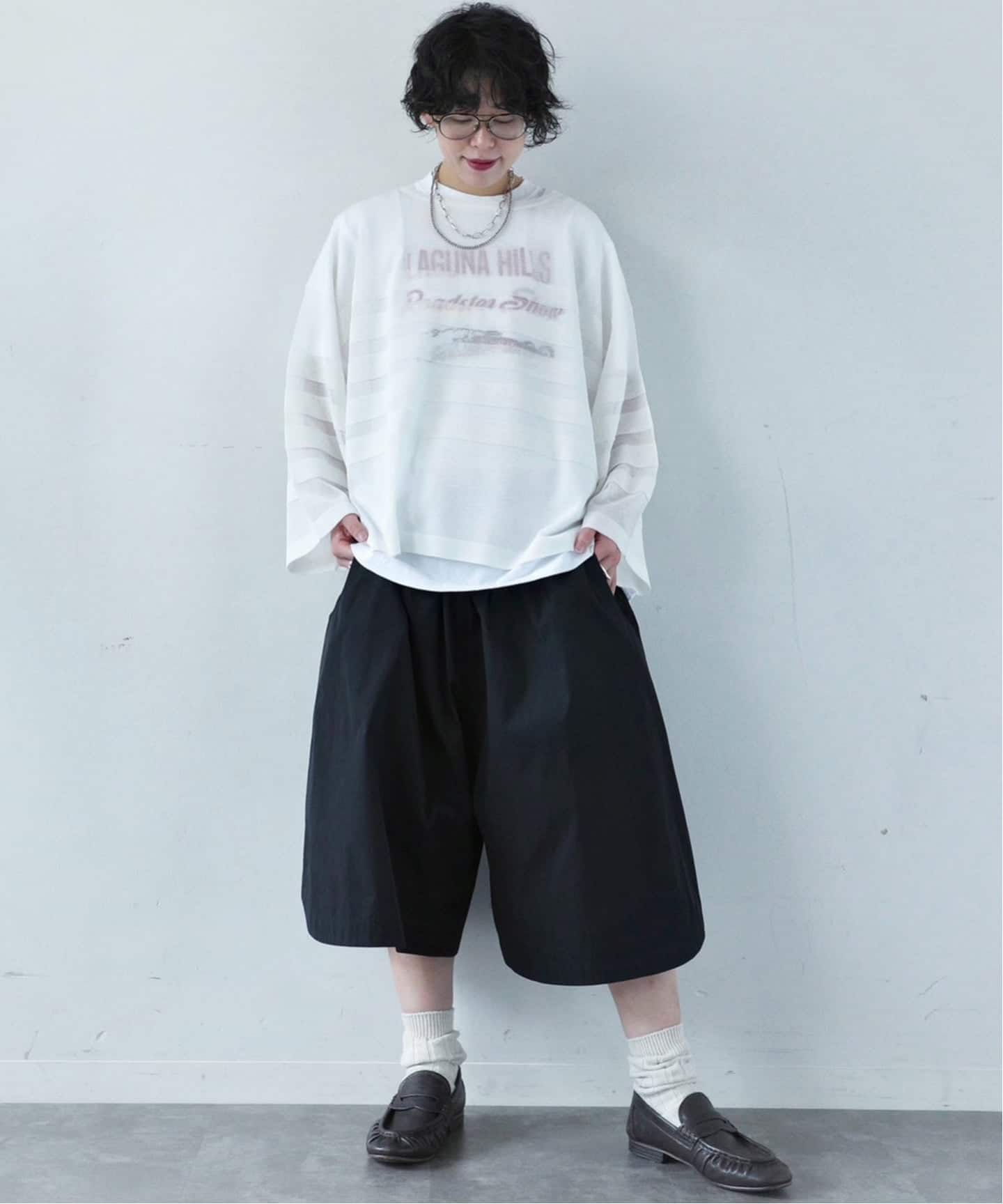 TCメモリーギャザーハーフパンツ（ショート・ハーフパンツ）｜journal