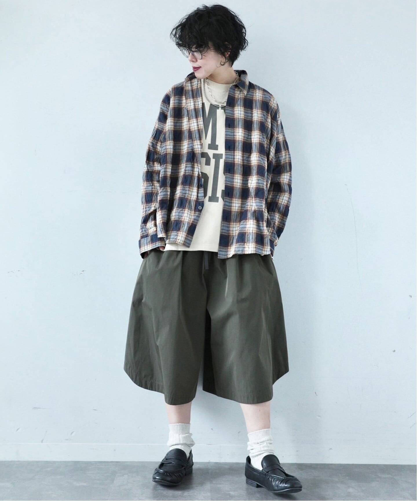 TCメモリーギャザーハーフパンツ（ショート・ハーフパンツ）｜journal