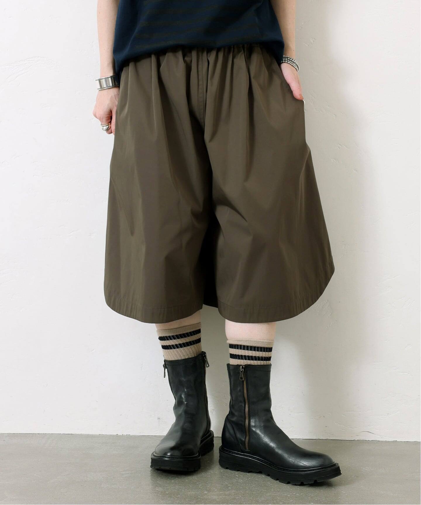 TCメモリーギャザーハーフパンツ（ショート・ハーフパンツ）｜journal