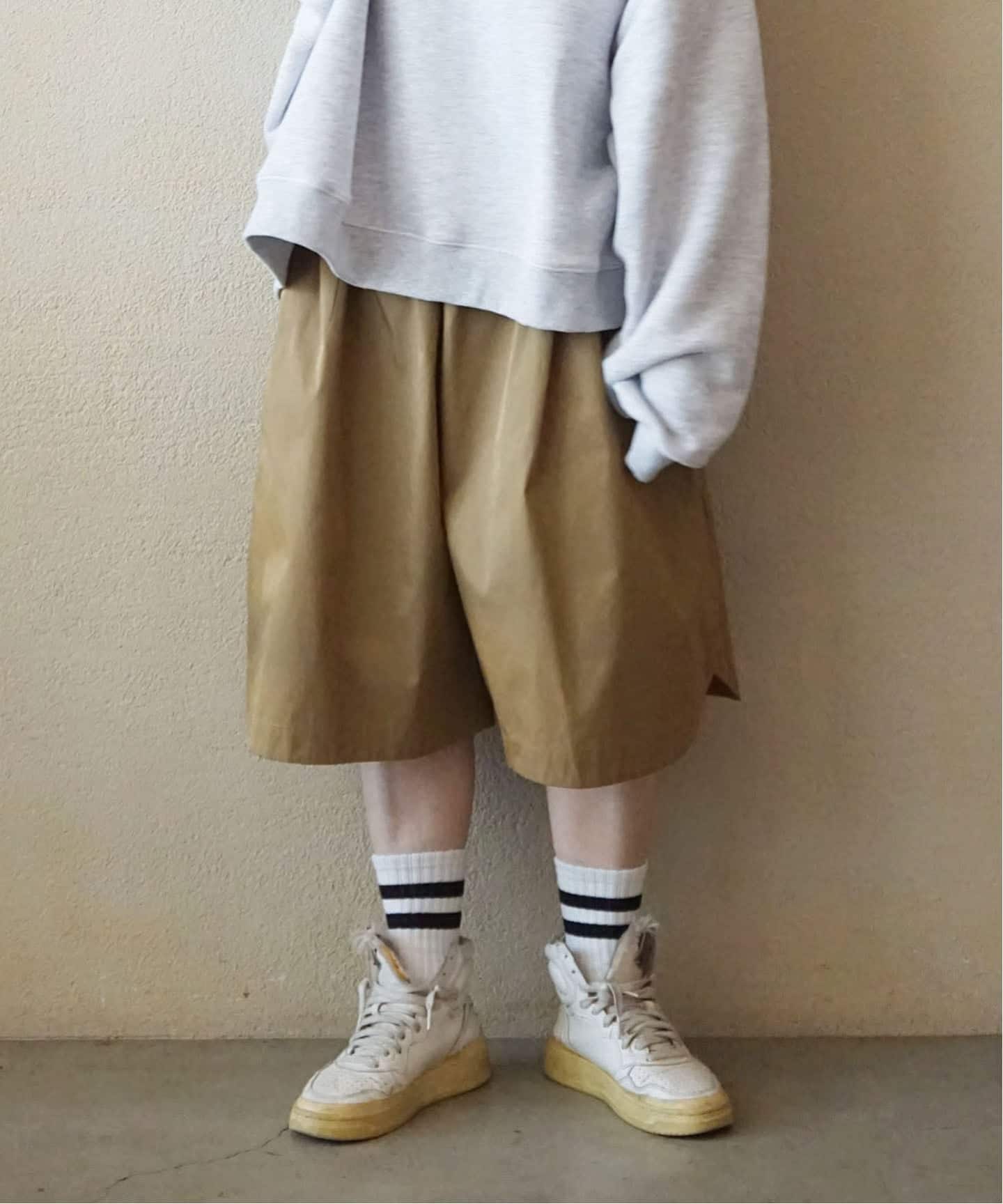 追加》TCメモリーギャザーハーフパンツ（ショート・ハーフパンツ