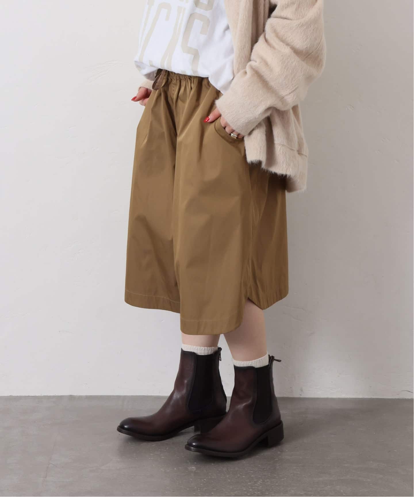 追加》TCメモリーギャザーハーフパンツ（ショート・ハーフパンツ