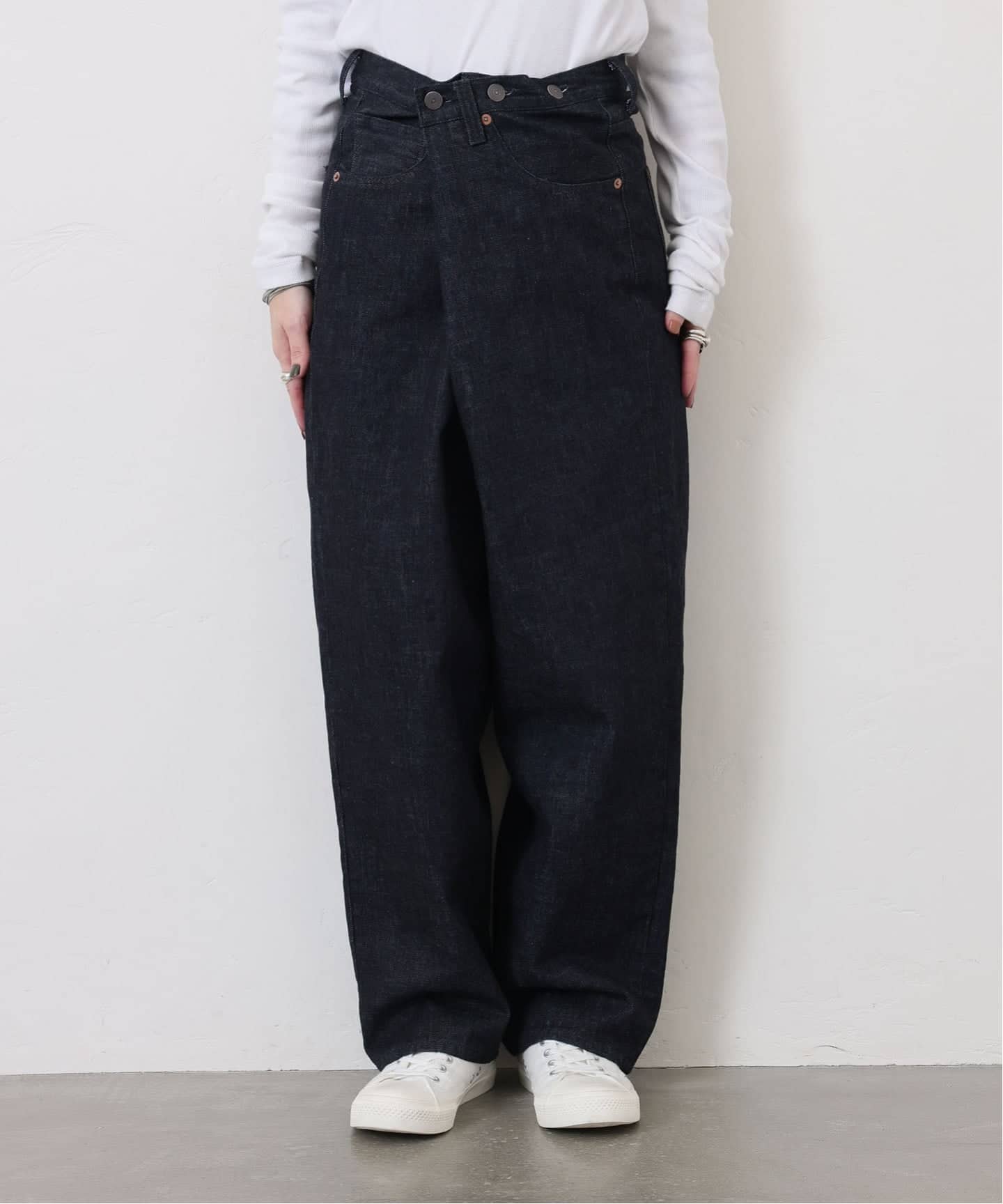 予約》13.5OZデニムクロスオーバー5PK（ショート・ハーフパンツ