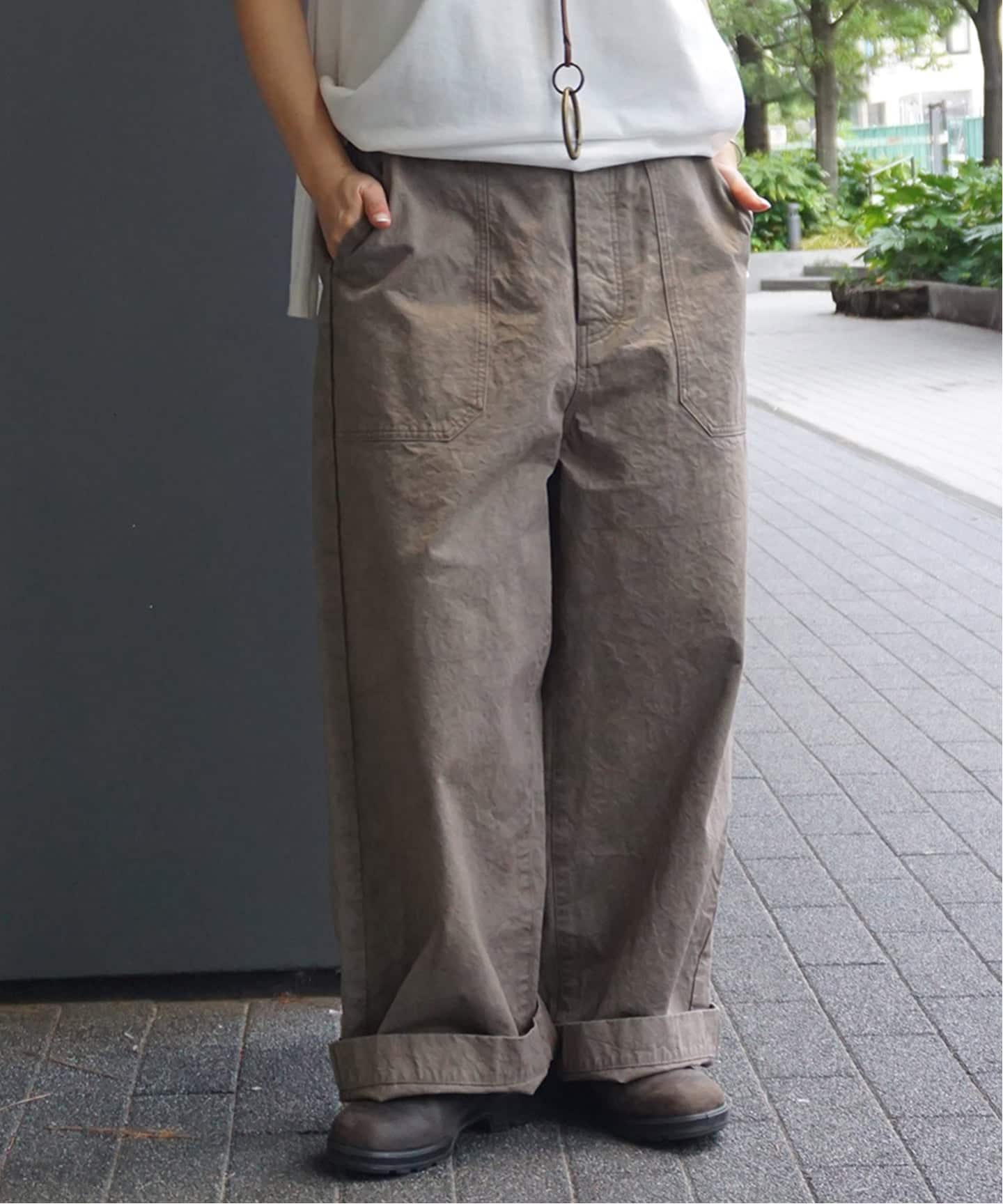 ゆうこ◡̈ジャーナルスタンダードラックス | ツイル サイドポケットパンツ JOURNAL STANDARD - ジャーナルスタンダード ラックス 25SS CLツイル