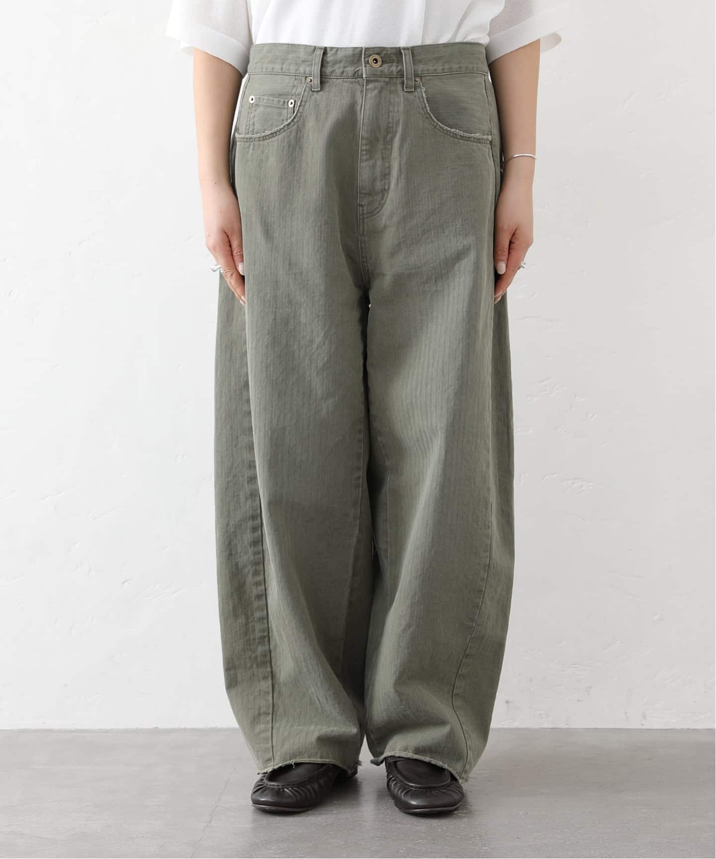 予約》ヴィンテージヘリンボン スウィッチパンツ（その他パンツ