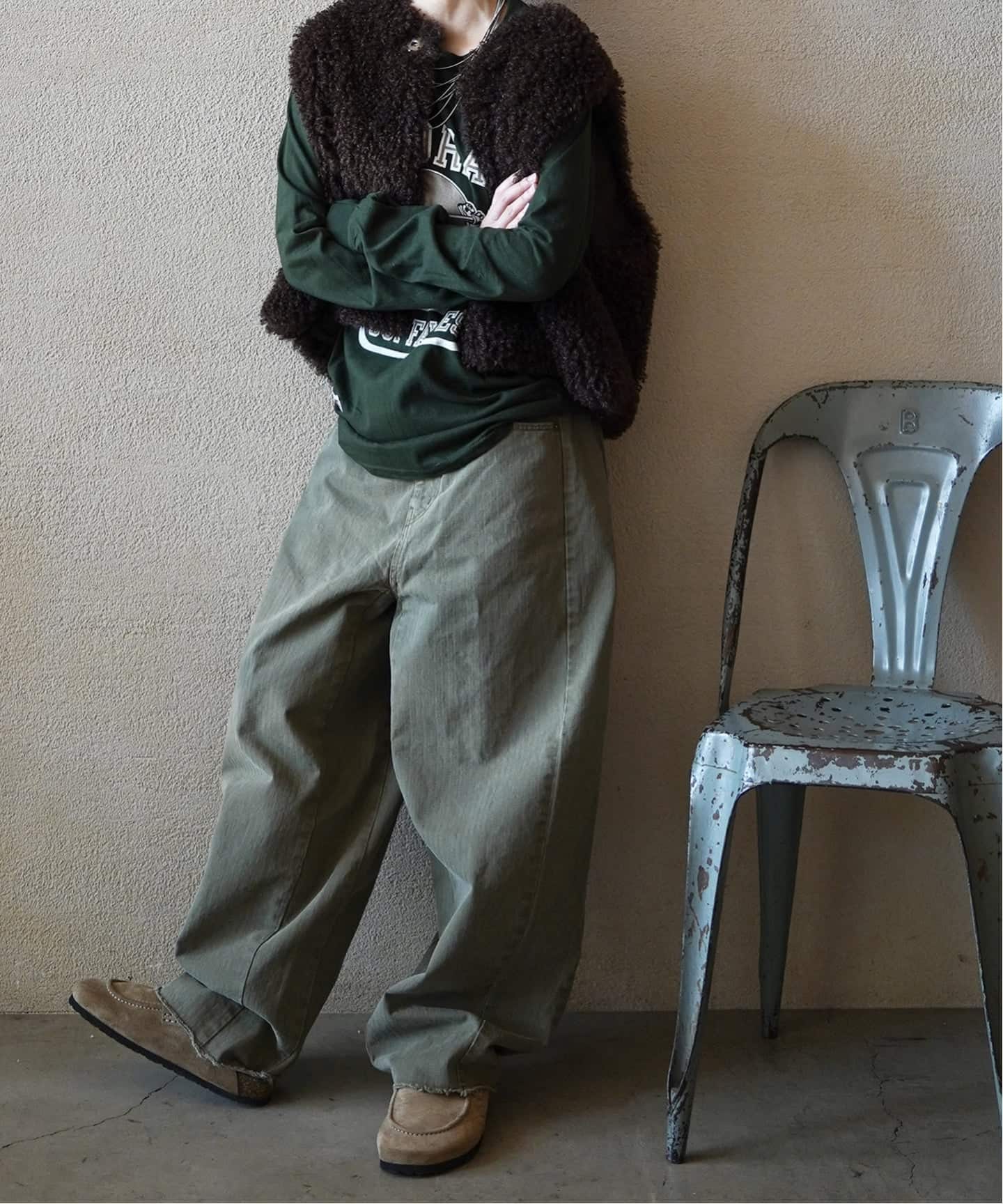 ヴィンテージヘリンボン スウィッチパンツ（その他パンツ）｜journal