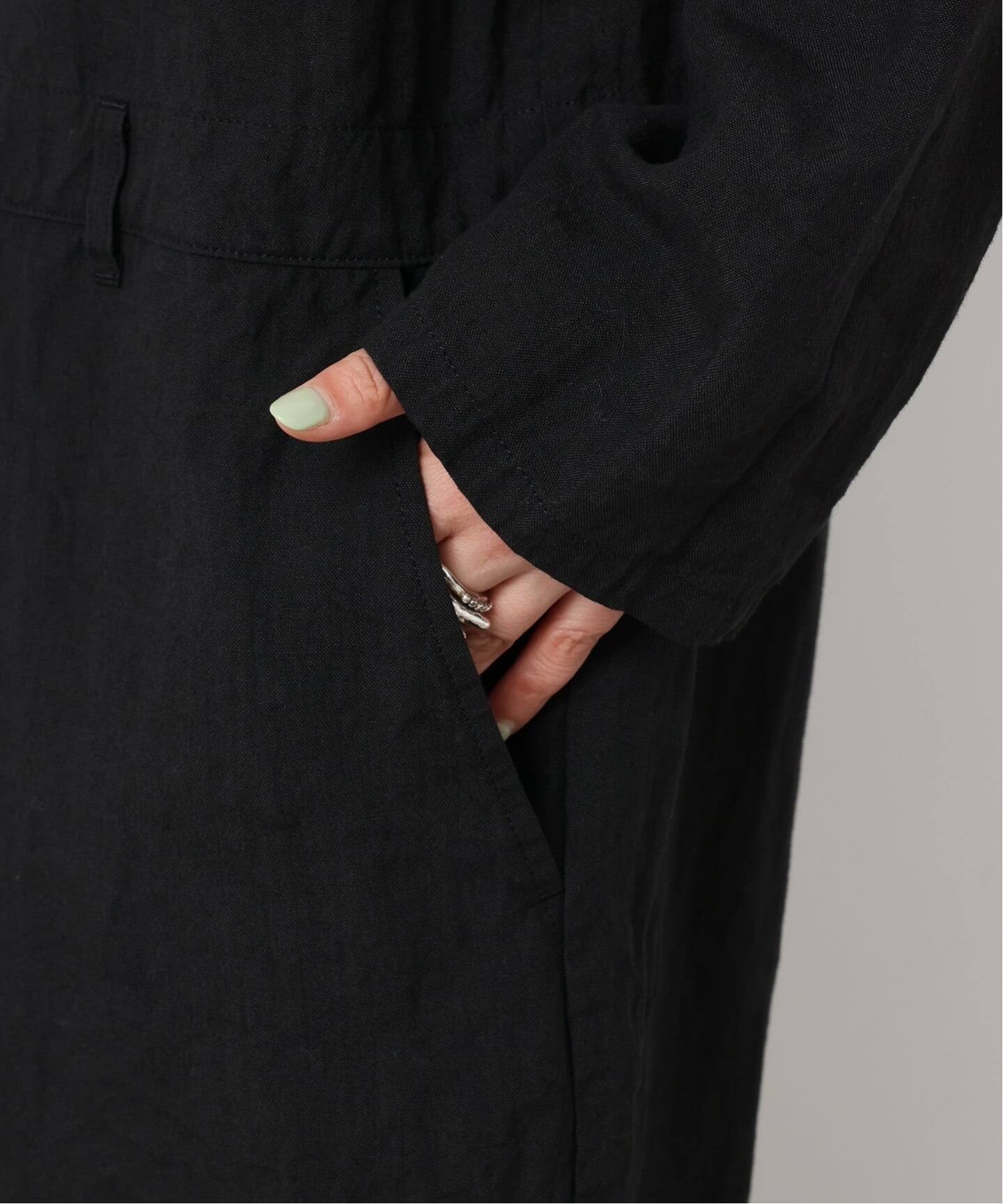 【journal standard luxe】リネンワッシャーオールインワン リネンワッシャーオールインワン（つなぎ／オールインワン）｜journal