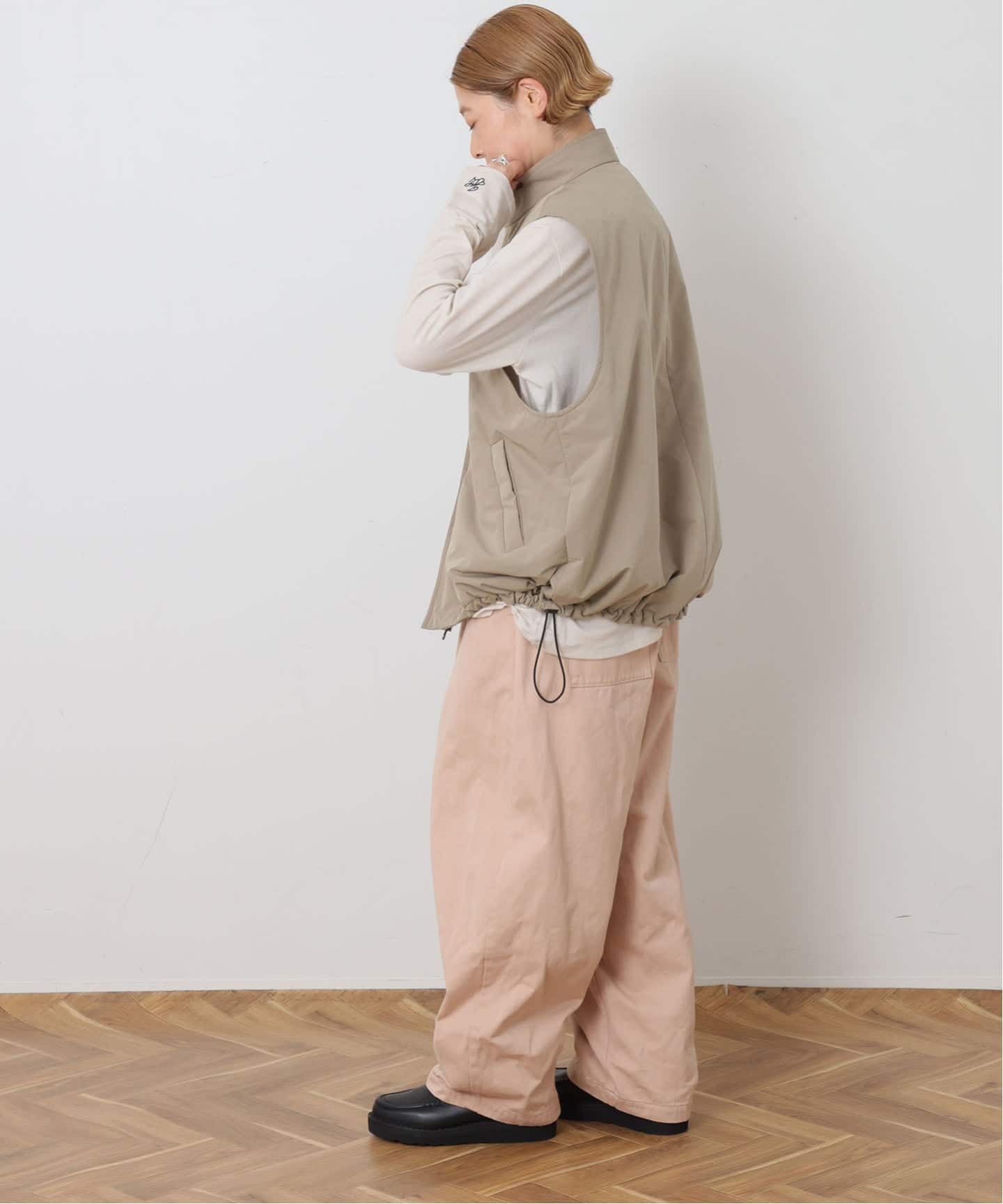 予約》ヴィンテージツイル タックパンツ（その他パンツ）｜journal