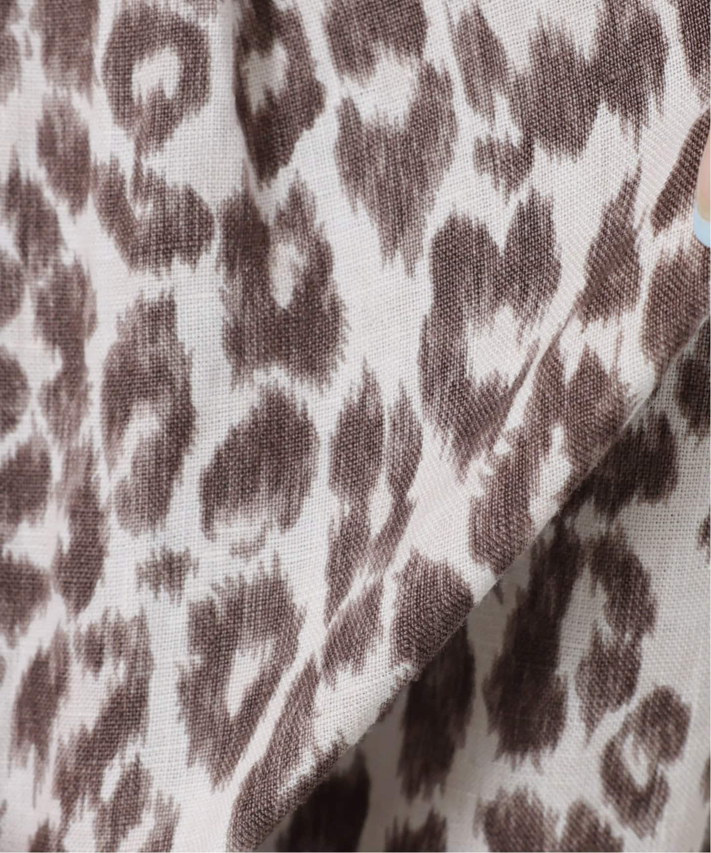 予約》レオパリネン タックイージーパンツ（その他パンツ）｜journal