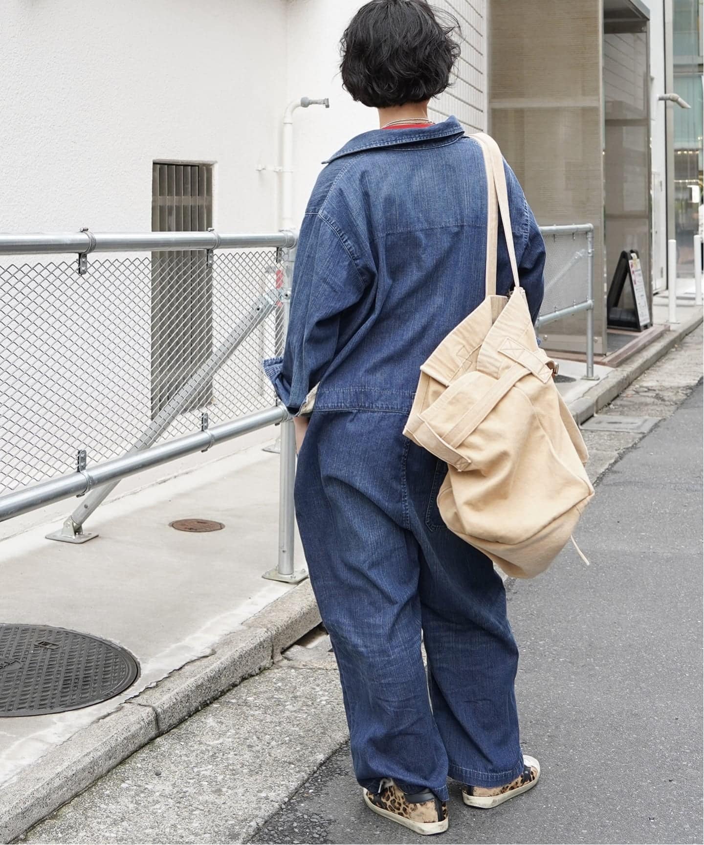 8OZデニムテーパーオールインワン（つなぎ／オールインワン）｜journal