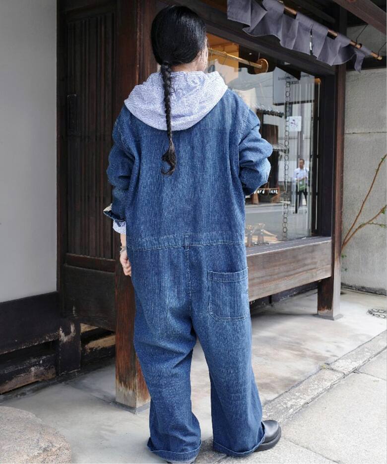 8OZデニムテーパーオールインワン（つなぎ／オールインワン）｜journal 