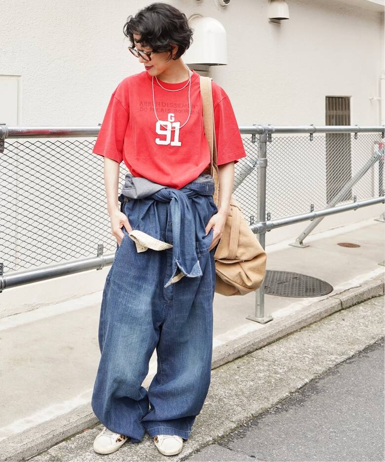 8OZデニムテーパーオールインワン（つなぎ／オールインワン）｜journal 