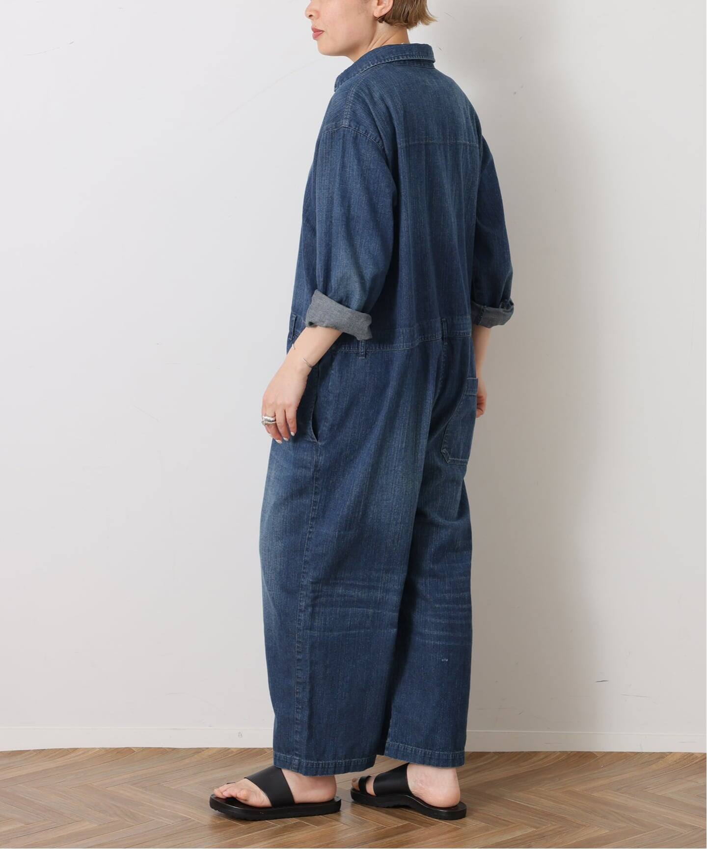 8OZデニムテーパーオールインワン（つなぎ／オールインワン）｜journal