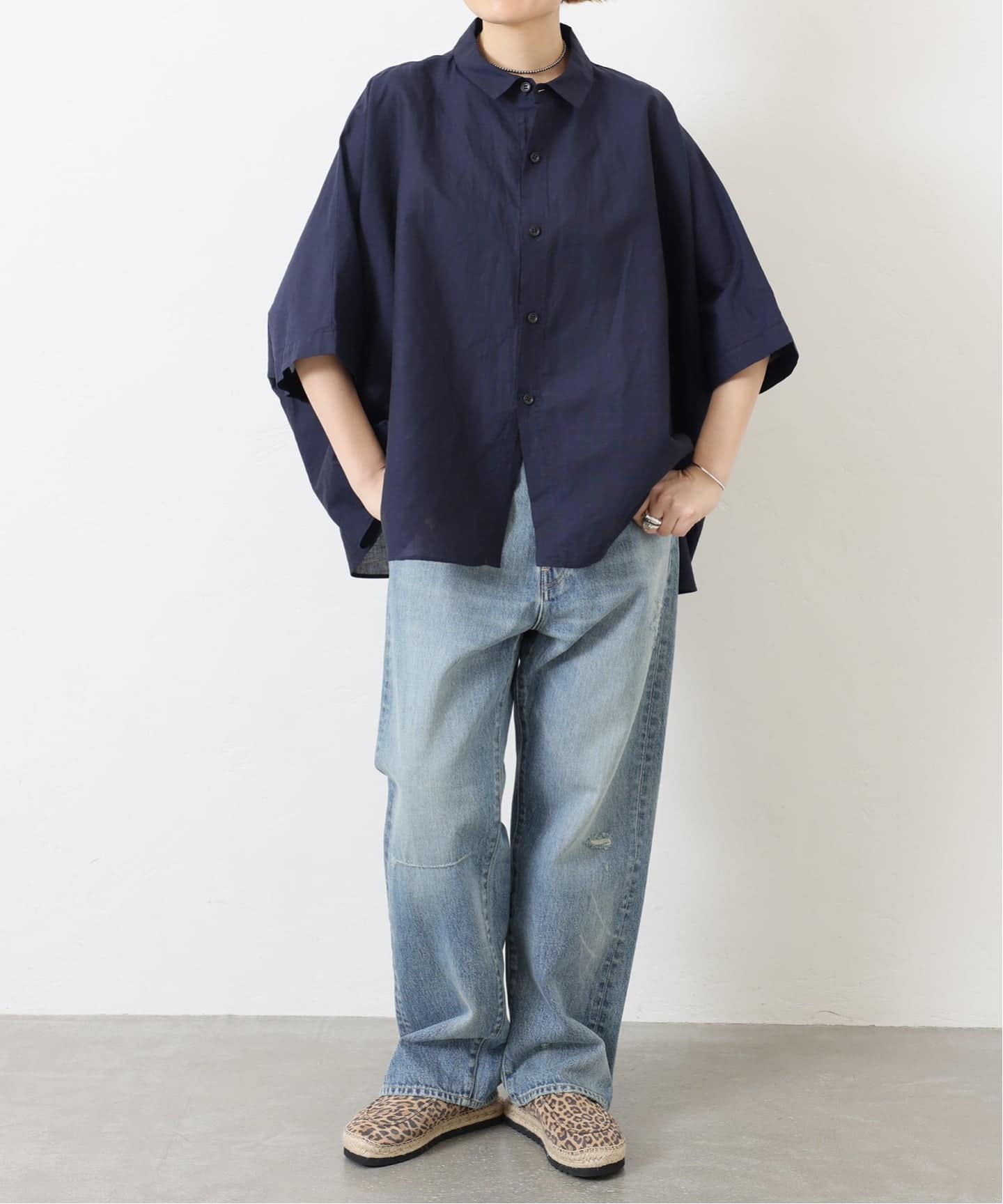 ジャーナルスタンダードラックス　13OZクラッシュダメージデニム 予約》13OZ クラッシュダメージデニム（デニムパンツ・ジーンズ