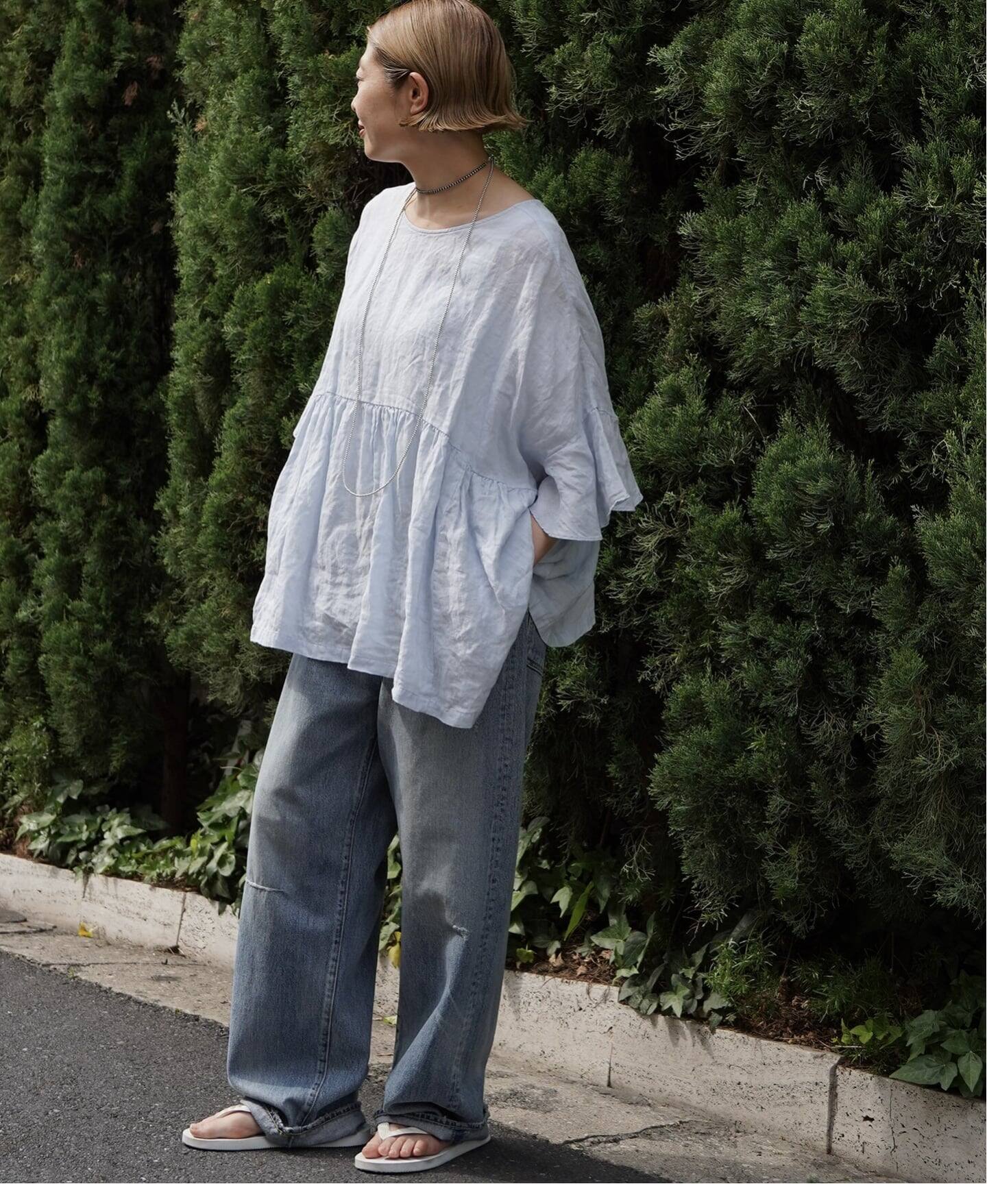 13OZ クラッシュダメージデニム（デニムパンツ・ジーンズ）｜journal 