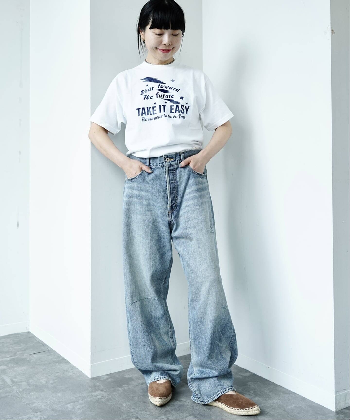 13OZ クラッシュダメージデニム（デニムパンツ・ジーンズ）｜journal 