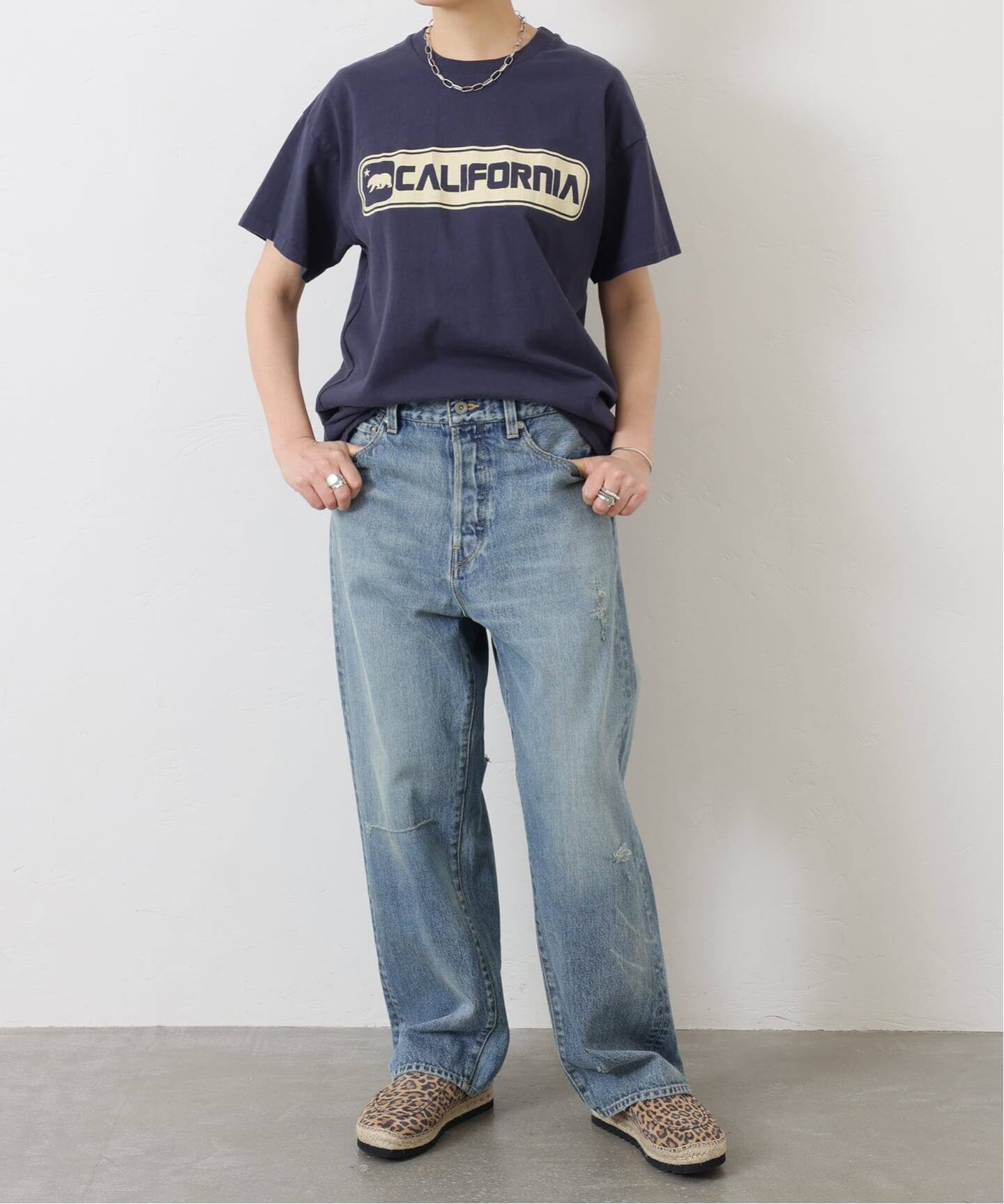 13OZ クラッシュダメージデニム（デニムパンツ・ジーンズ）｜journal