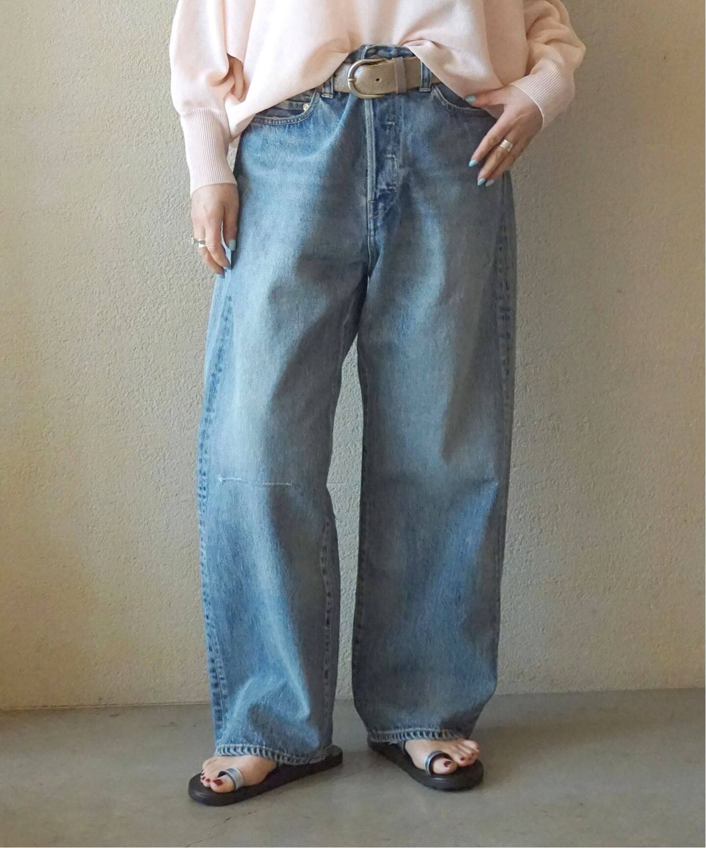 13OZ クラッシュダメージデニム（デニムパンツ・ジーンズ）｜journal 