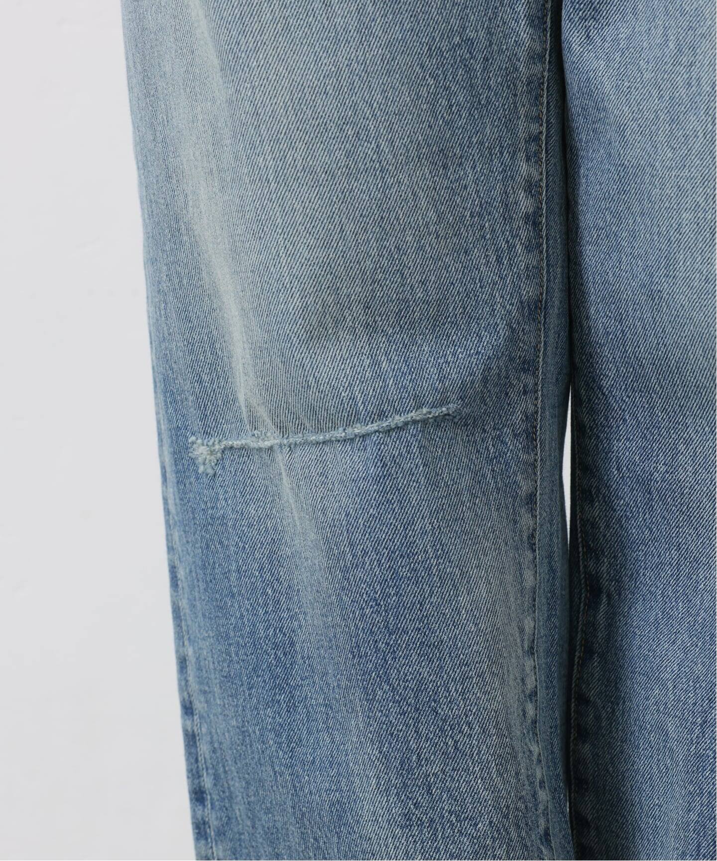 13OZ クラッシュダメージデニム（デニムパンツ・ジーンズ）｜journal