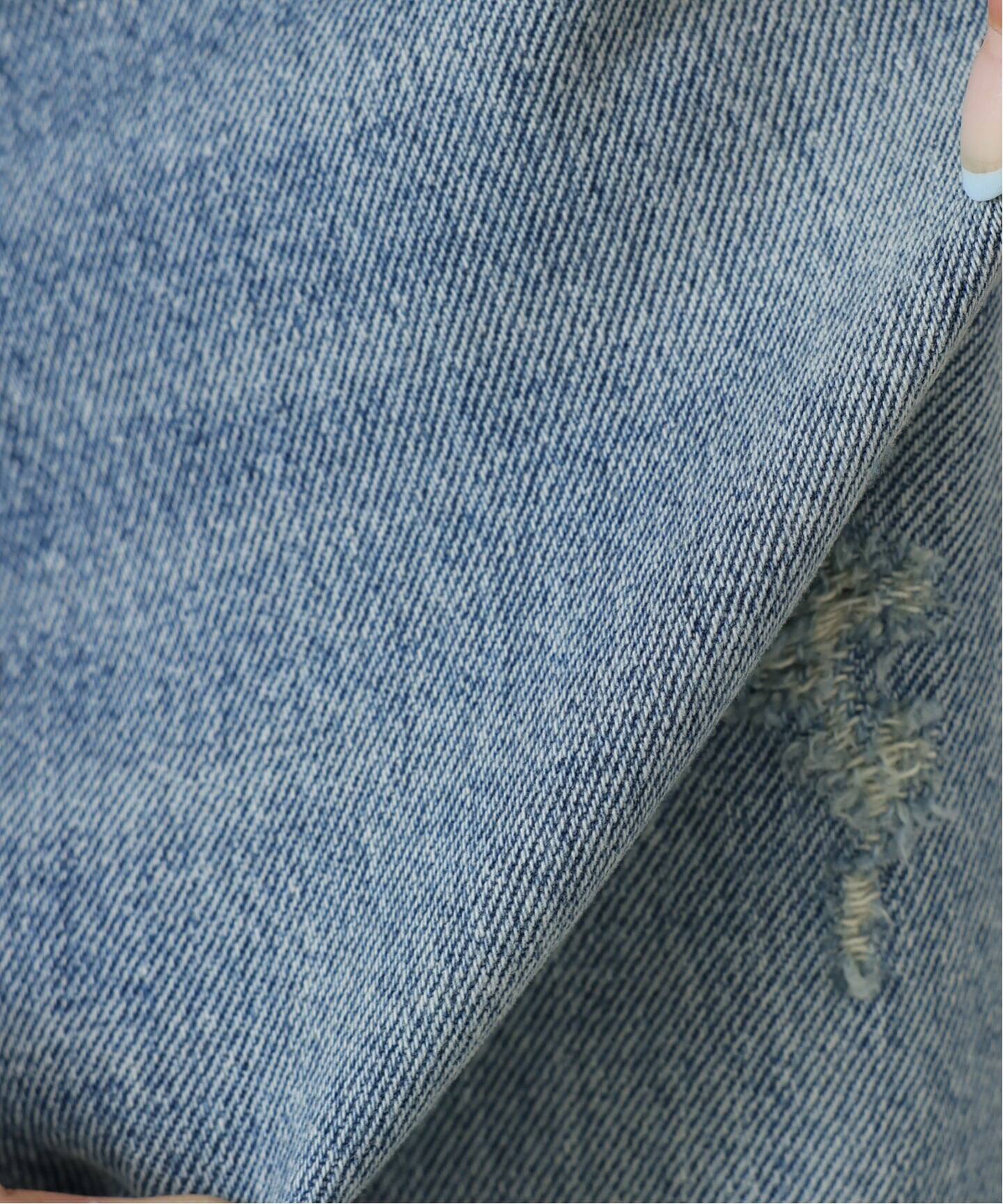 13OZ クラッシュダメージデニム（デニムパンツ・ジーンズ）｜journal