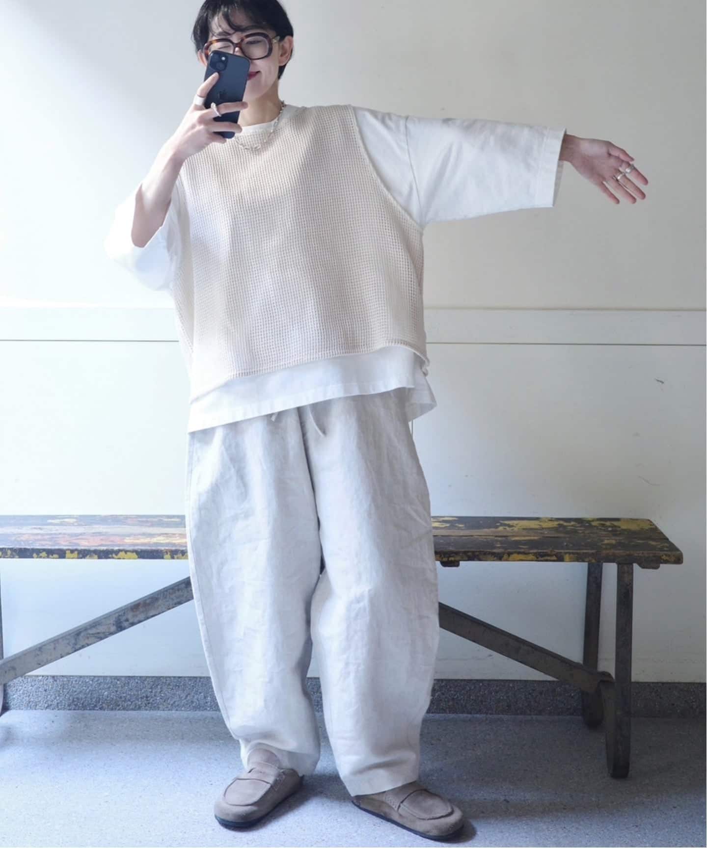 リネンペーパークロス ボーパンツ（その他パンツ）｜journal standard
