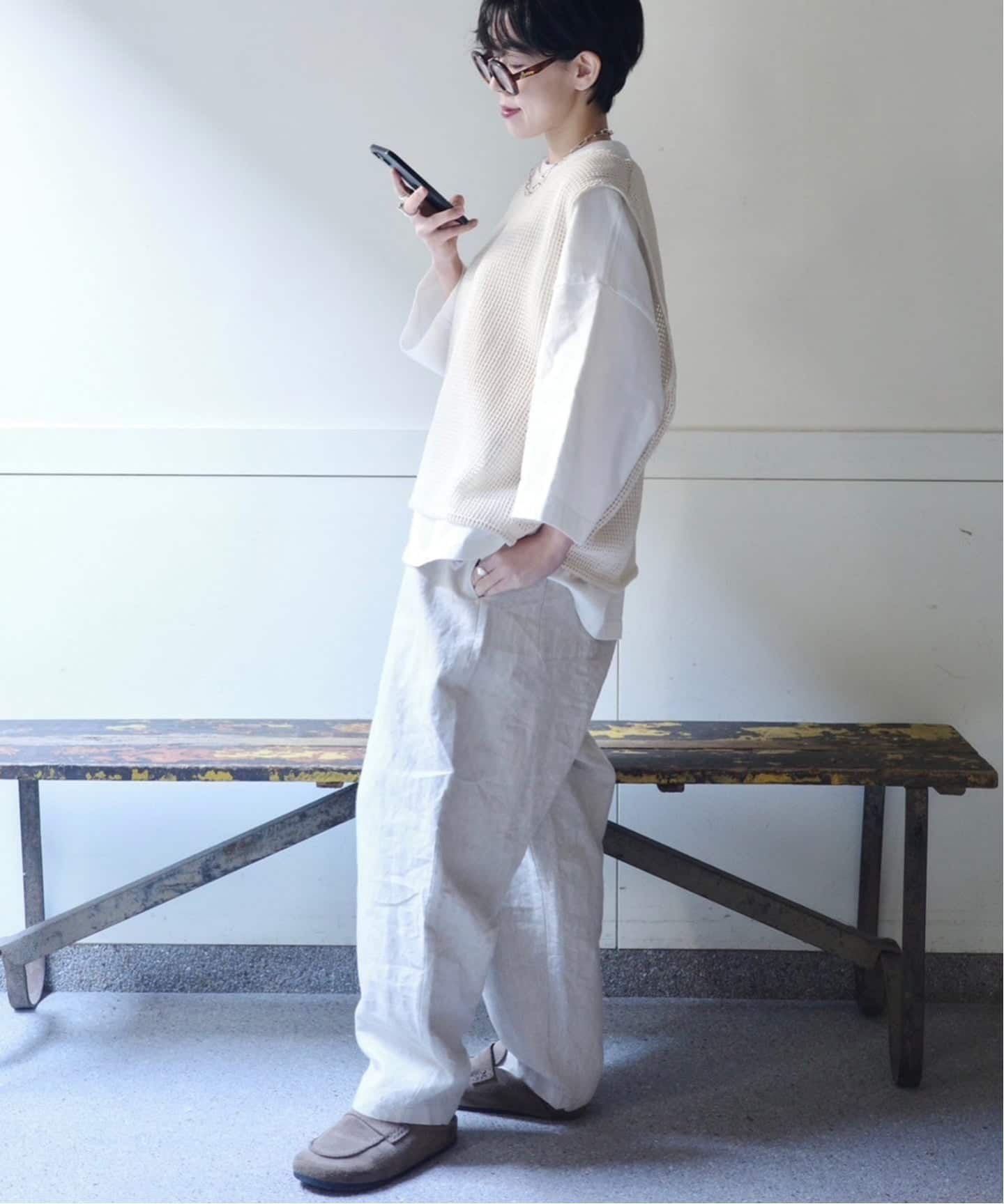 リネンペーパークロス ボーパンツ（その他パンツ）｜journal standard