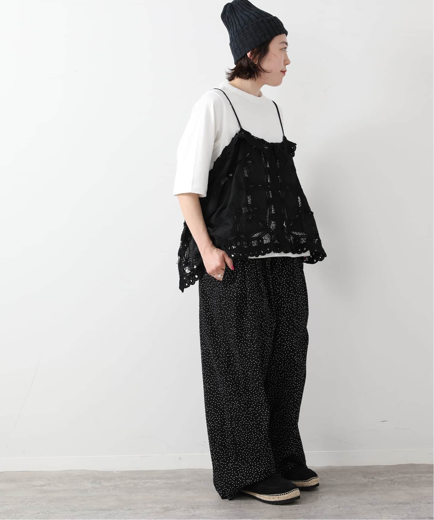 ドットプリントフロントタックパンツ（その他パンツ）｜journal