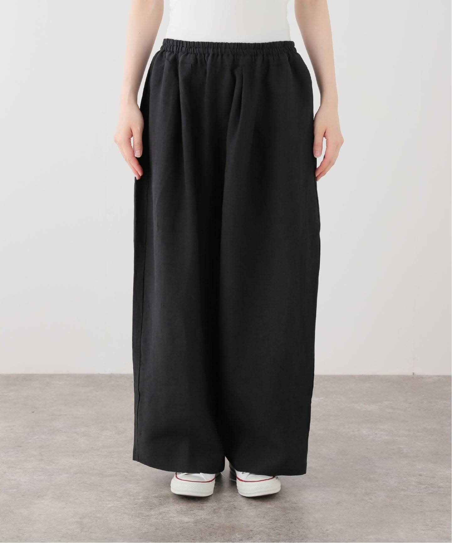 リネンtuck easy パンツ（その他パンツ）｜journal standard luxe