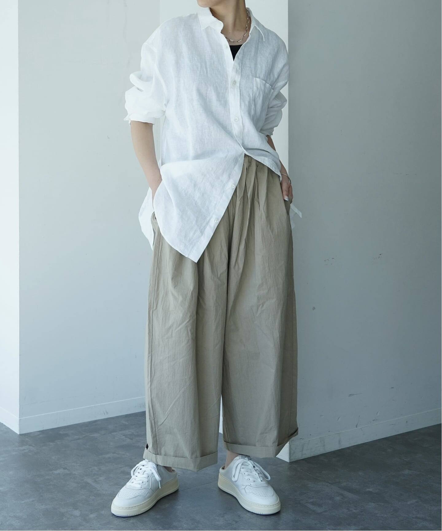 journal standard luxe TRタイプライター タックパンツ タイプライター tuck easy パンツ（その他パンツ）｜journal standard