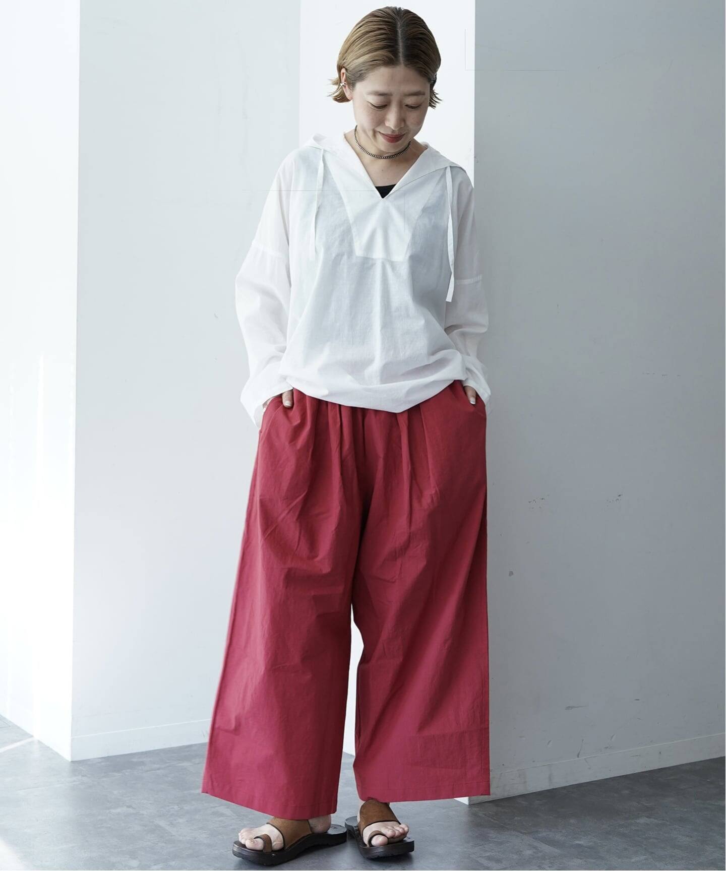 タイプライター tuck easy パンツ（その他パンツ）｜journal standard