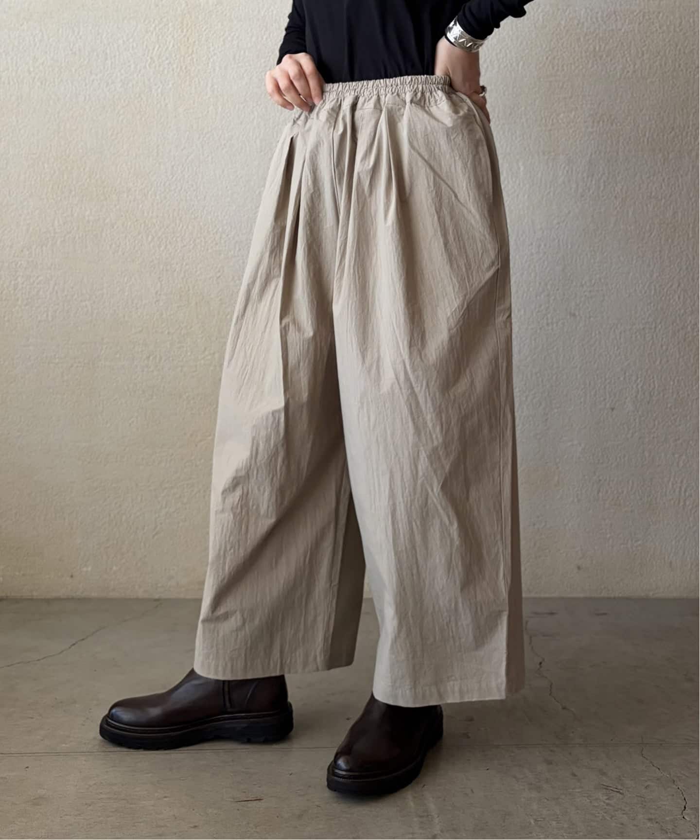 タイプライター tuck easy パンツ（その他パンツ）｜journal standard