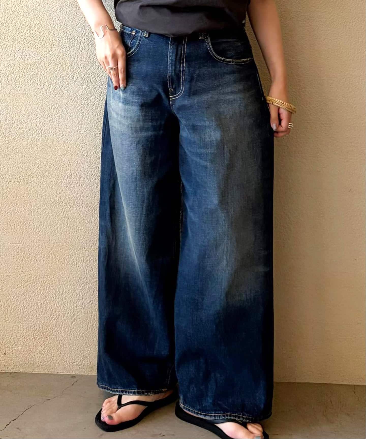 タイムセール！　journal standard lux ワイド5Pデニム journal standard luxe｜ジャーナルスタンダード ラックスのデニム