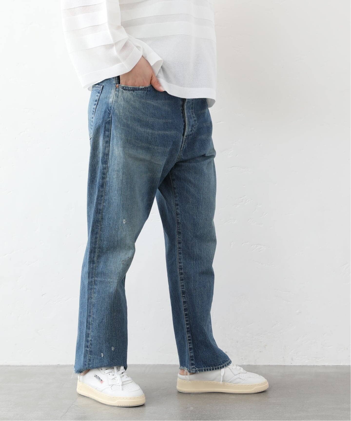 chimala】 for luxe ADJASTABLE WIDE TAPERED（045）（デニムパンツ