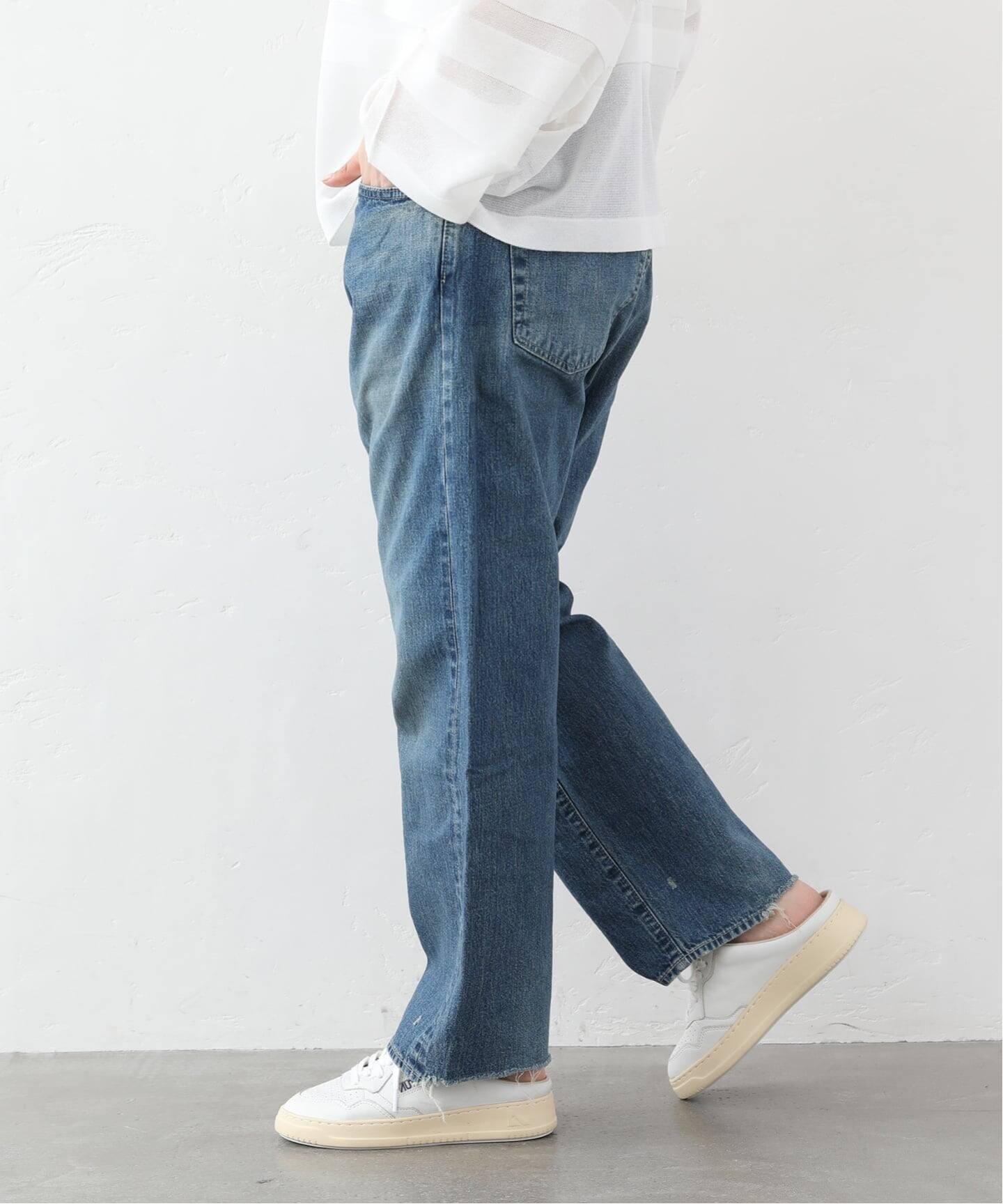 chimala】 for luxe ADJASTABLE WIDE TAPERED（045）（デニムパンツ