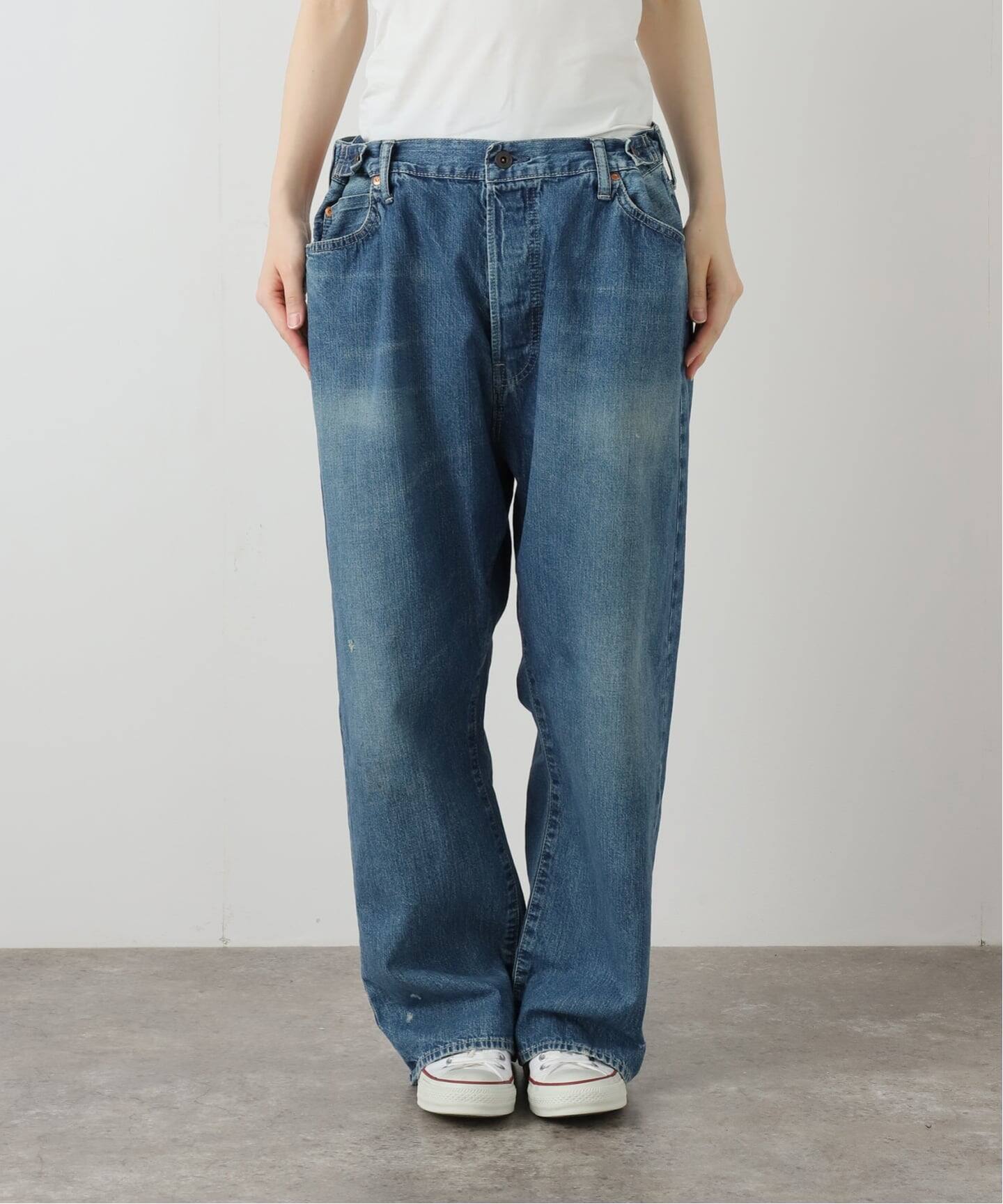 chimala】 for luxe ADJASTABLE WIDE TAPERED（045）（デニムパンツ